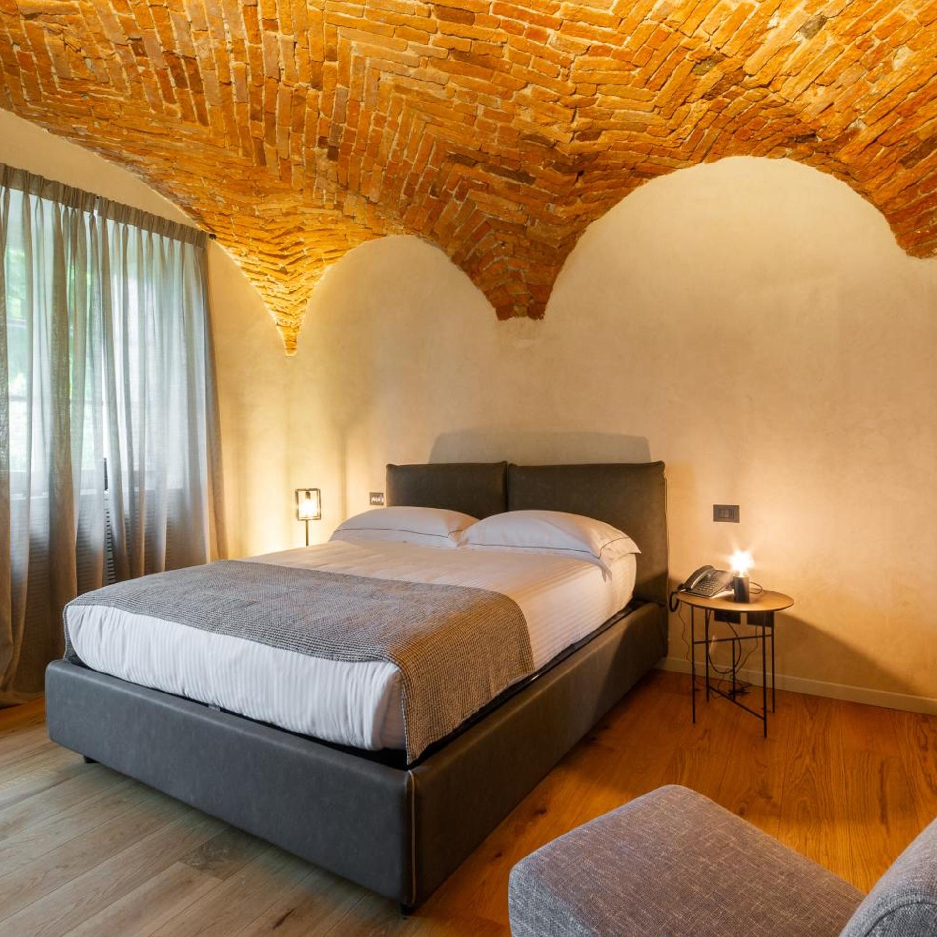 غرفة سوبيريور بسرير مزدوج، Relais San Vigilio Al Castello 7/10