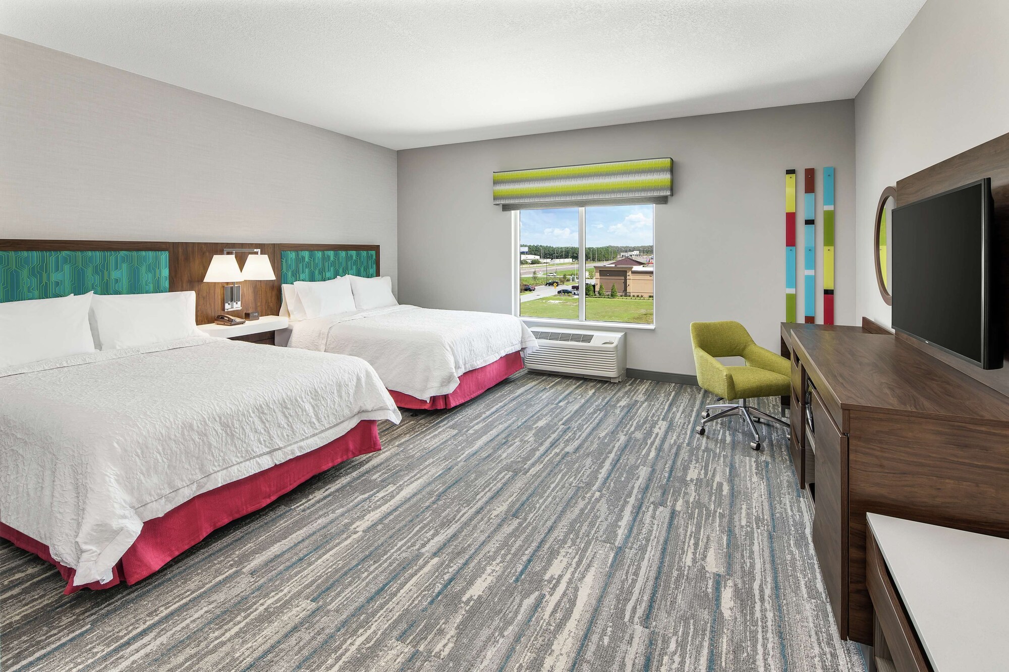 Standard, Single, 2 Queen Beds, Accessible