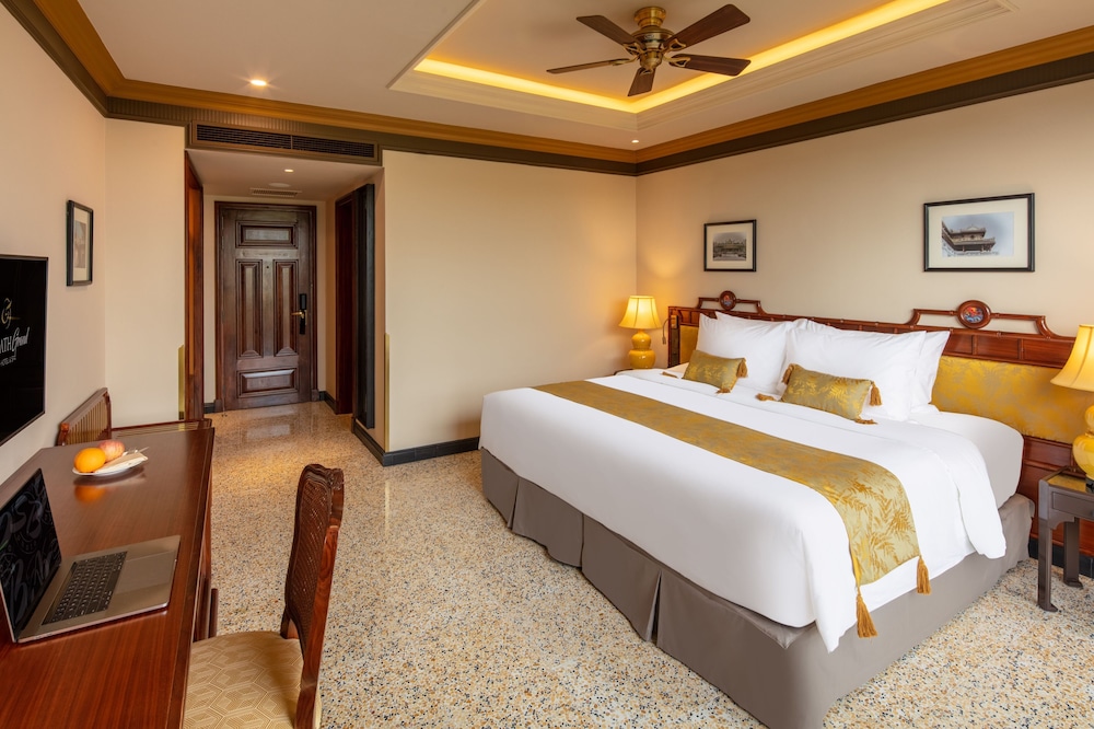 غرفة ديلوكس بسرير مزدوج أو سريرين منفصلين، Silk Path Grand Hue Hotel 5/6