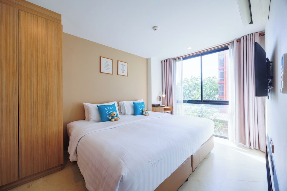 جناح بسرير مزدوج بغرفة نوم واحدة، Cross Vibe Chiang Mai Decem 8/10