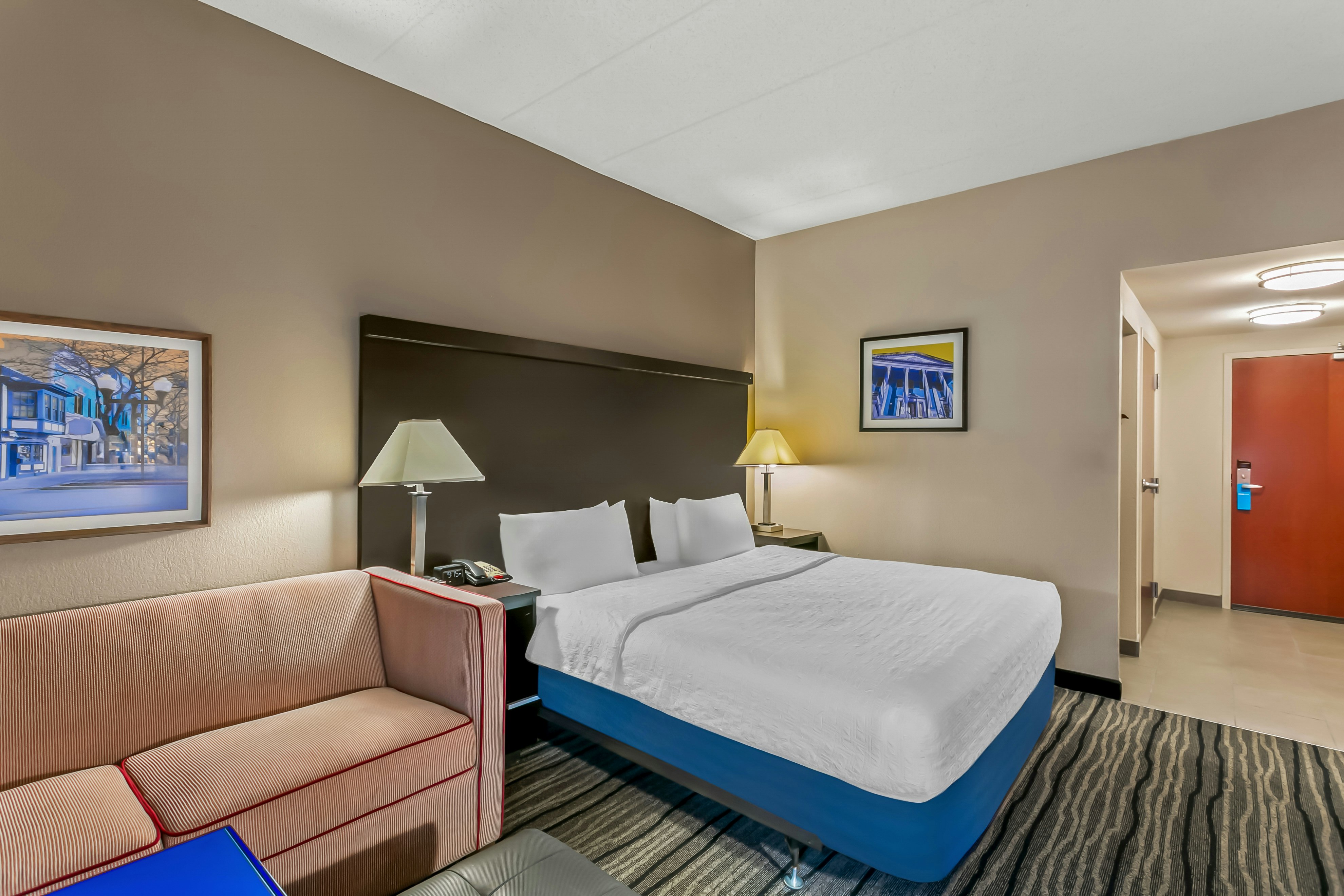 Room, King Bed, Sofa