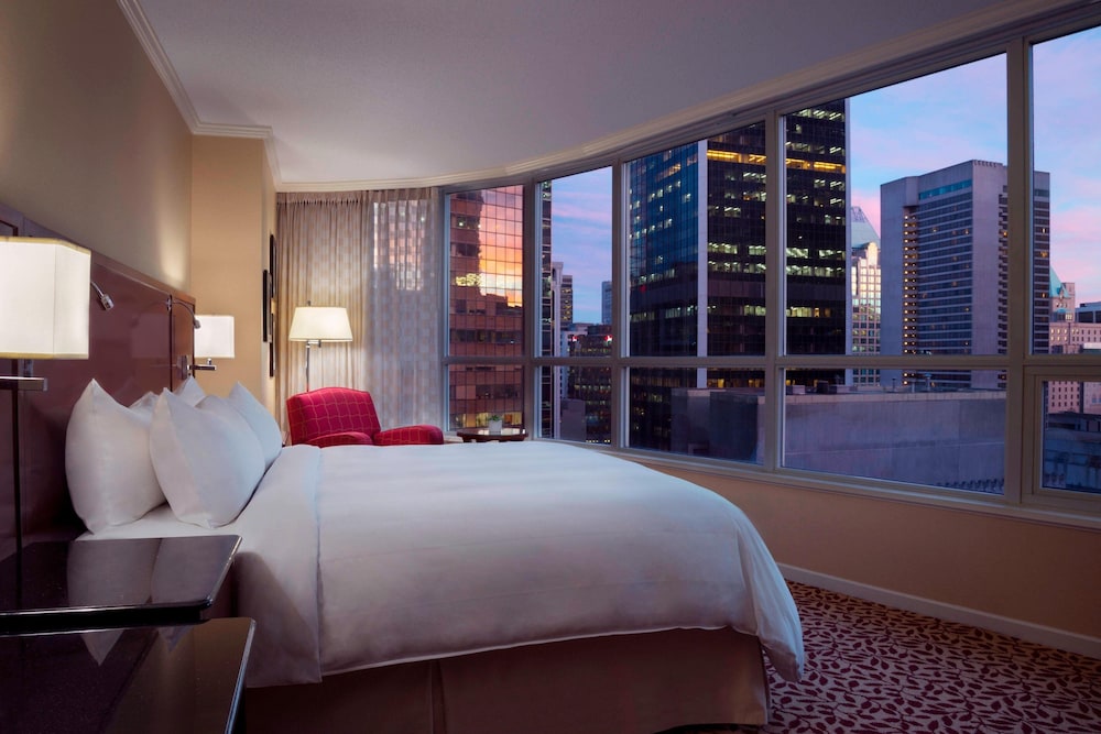 Room at Vancouver Marriott Pinnacle Downtown, VANCOUVER - BRITISH COLUMBIA