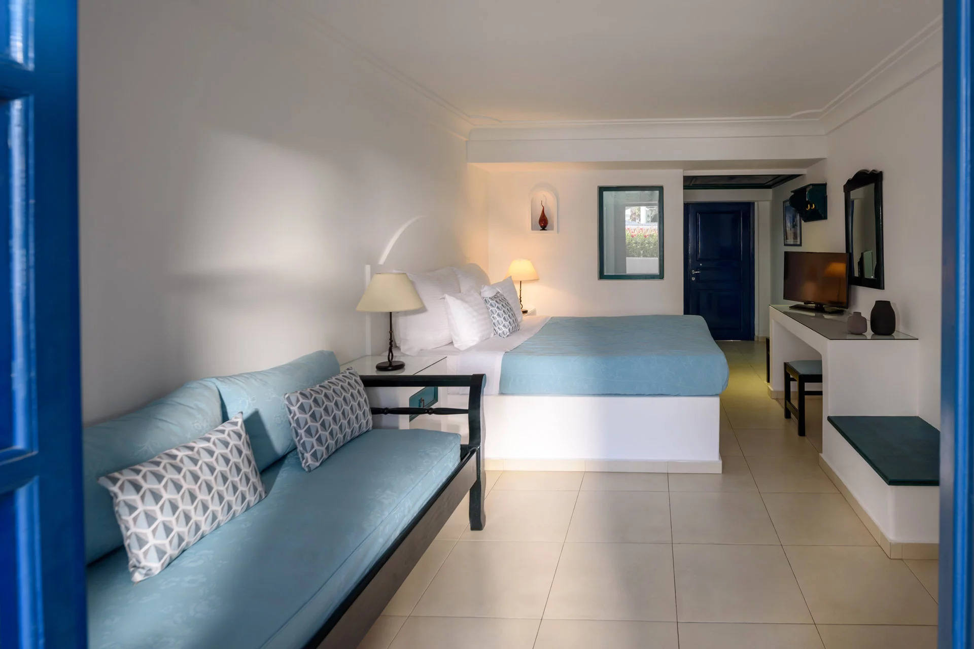 غرفة اقتصادية بسرير مزدوج، Veggera Hotel 3/4