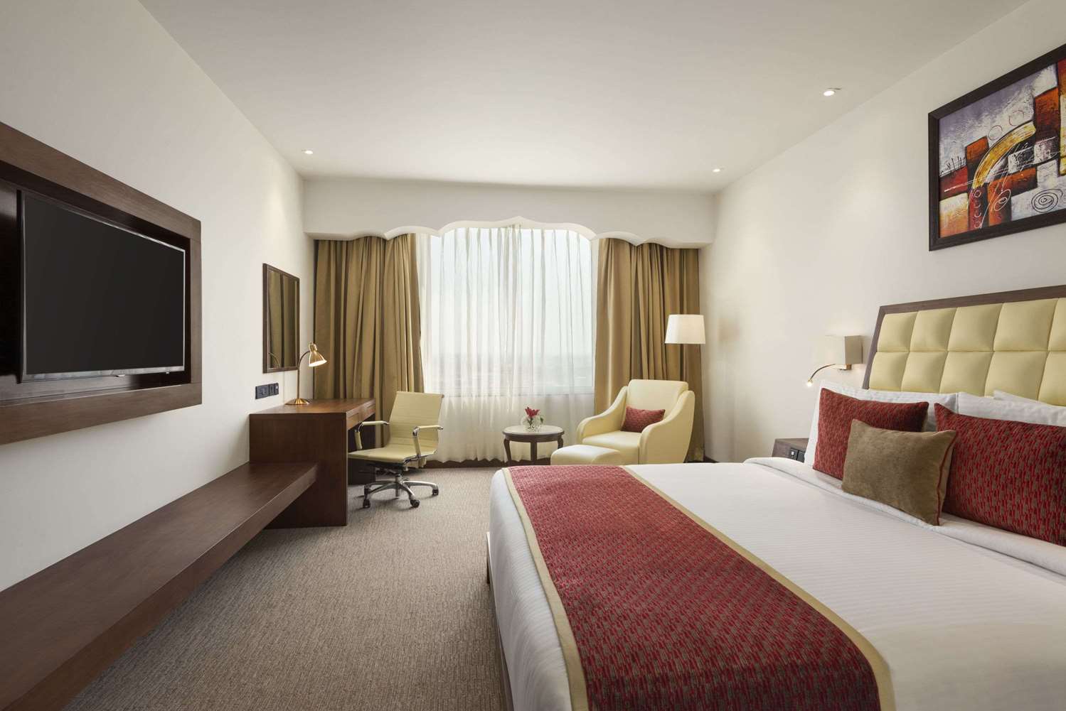 华美达阿格拉广场酒店(Saura Hotel Agra – A Club Mahindra) 图片4