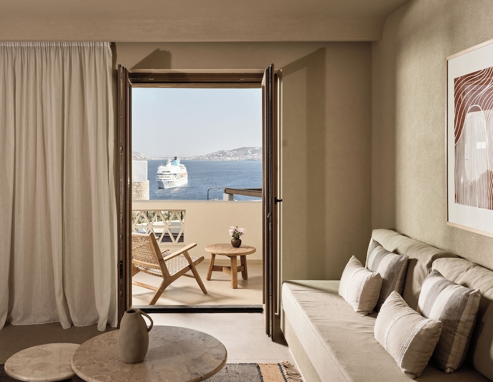 Aegean, King Bed, Sea View, Hot Tub