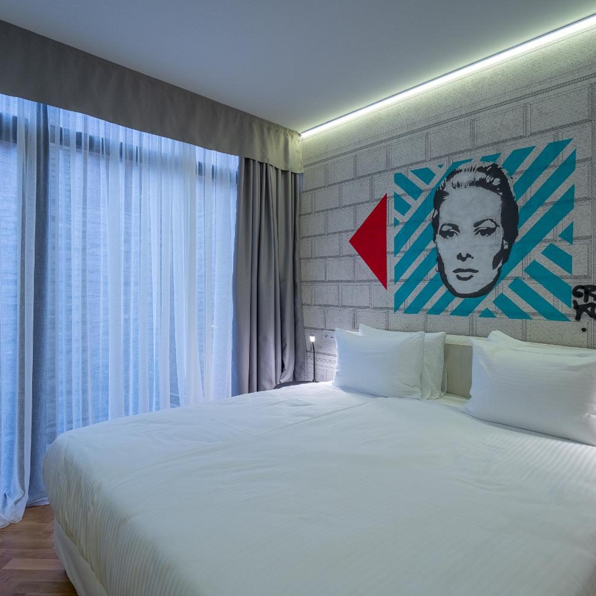 غرفة قياسية بسرير مزدوج، Platforma Design Hotel 8/10