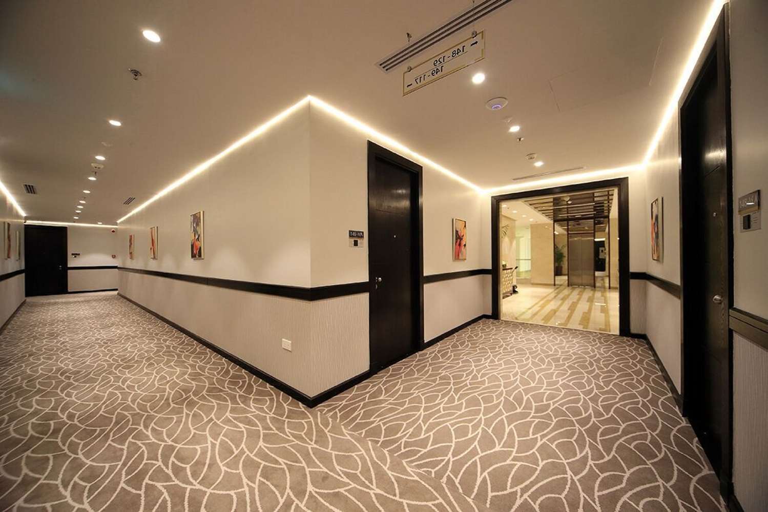 Lobby at Plus Fursan Hotel, RIYADH