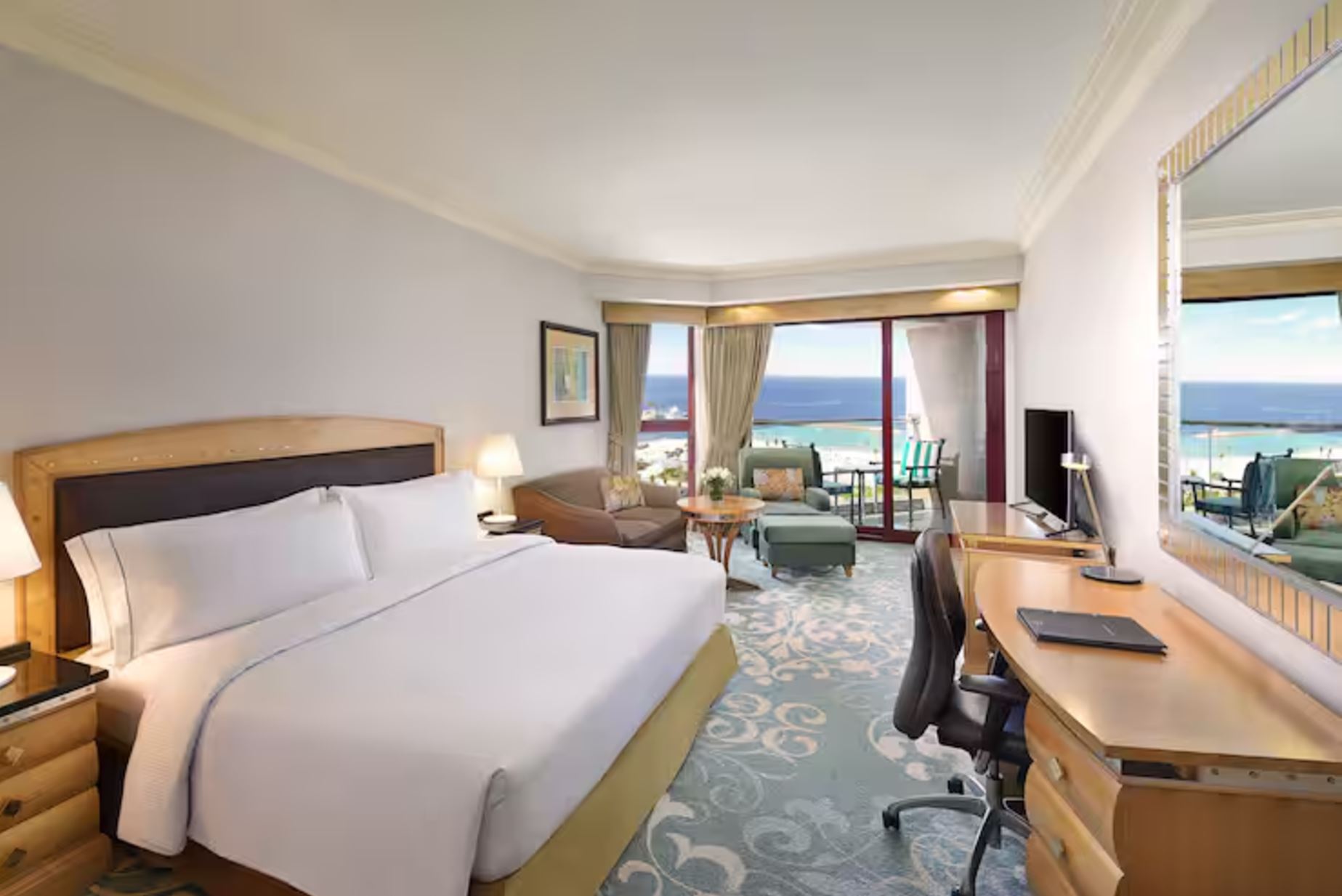 Deluxe, Double Bed, Sea View