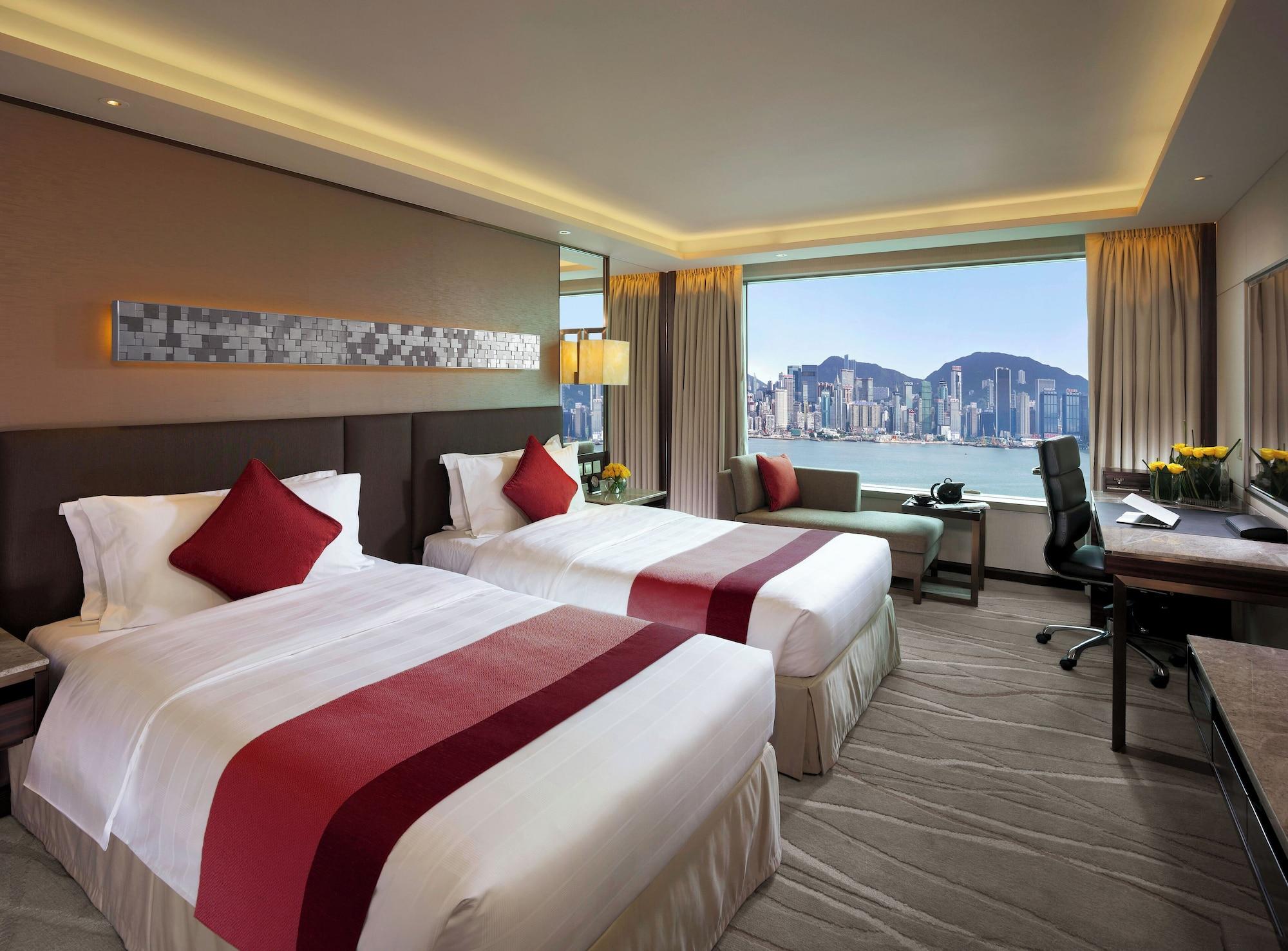 Victoria, Classic, Twin Beds, Harbour View, Club Lounge Access