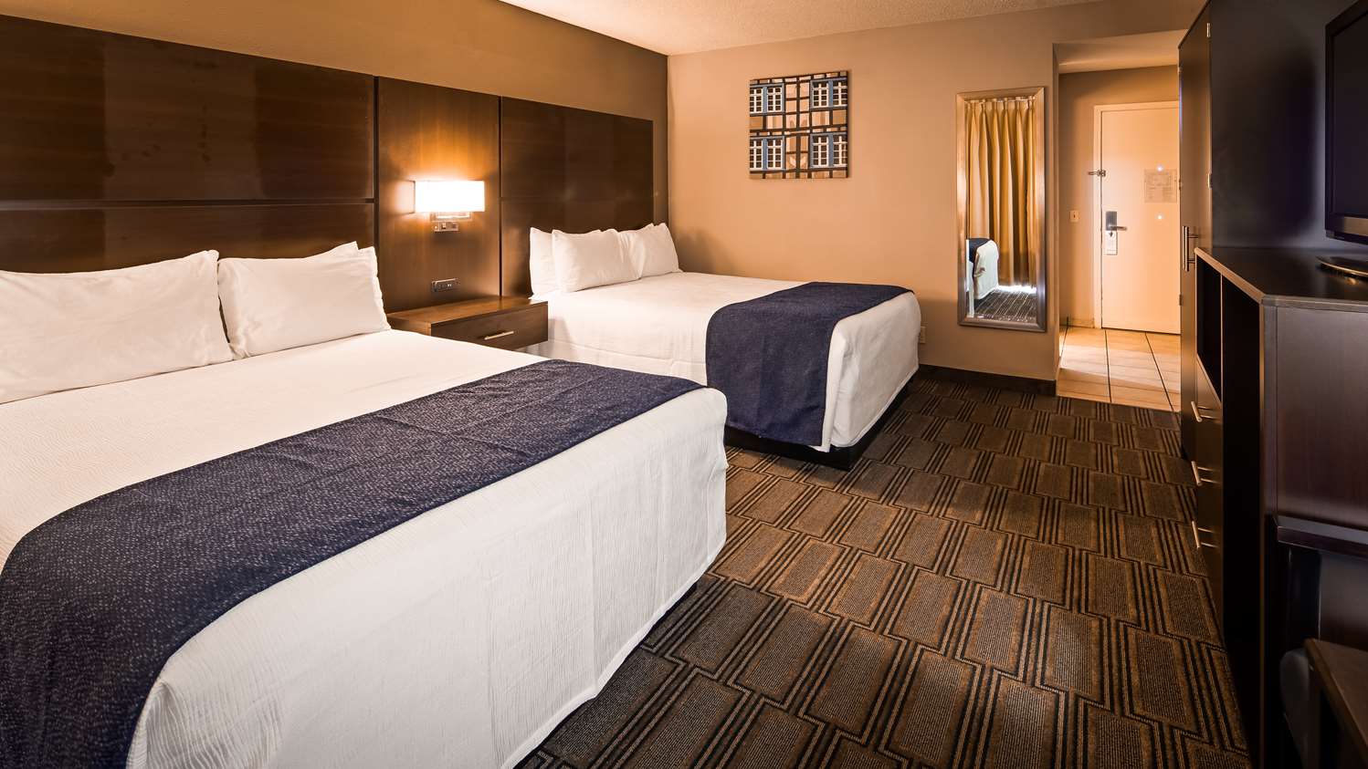 غرفة بسريرين كوين لذوي الإعاقة، Best Western Andersen's Inn 2/2