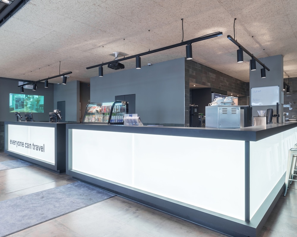 Lobby at A&O Koln Neumarkt, COLOGNE - KOELN