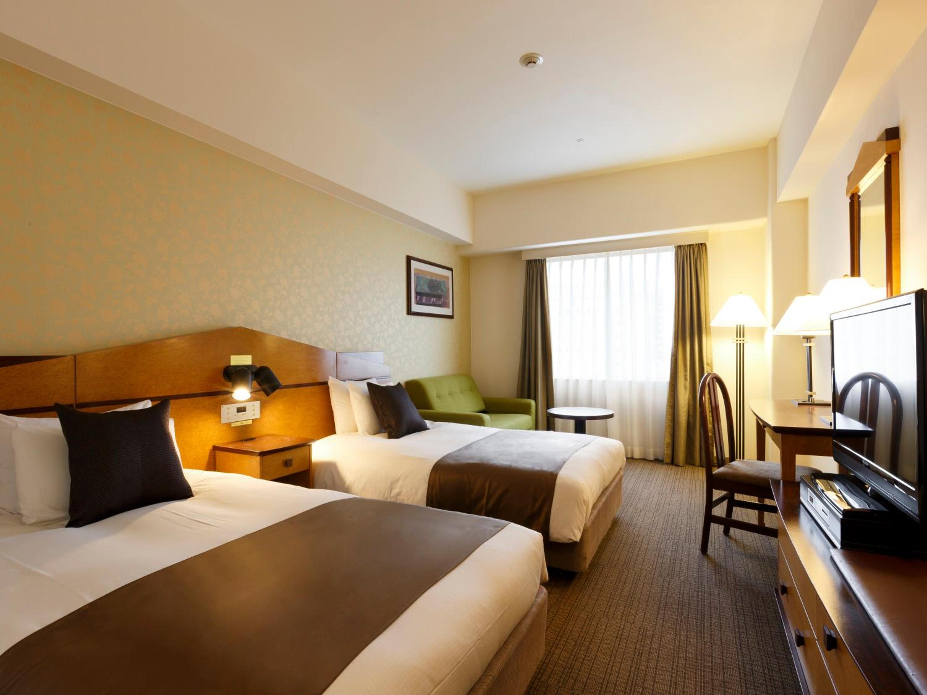 Semi Room, 2 Semi Double Beds