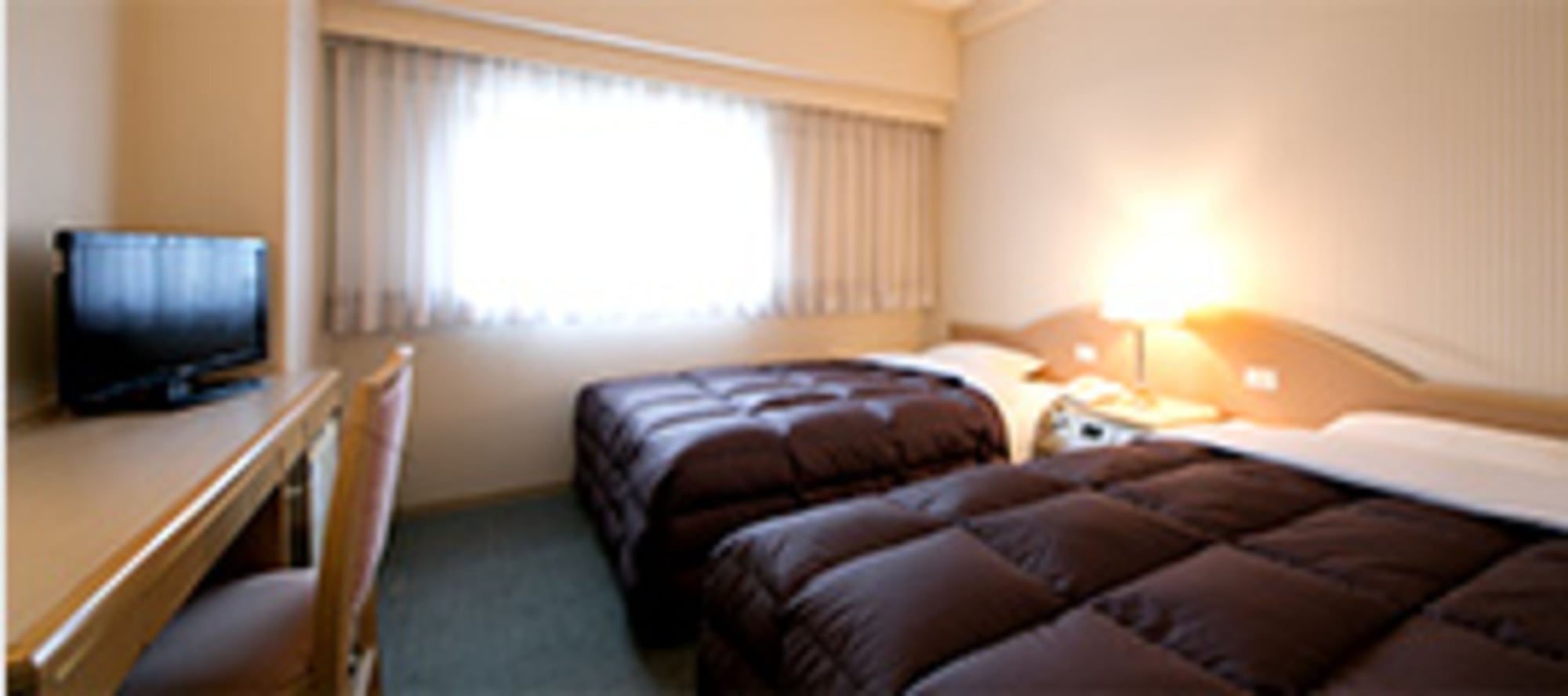 غرفة بسريرين منفصلين، Tottori Washington Hotel Plaza 4/7