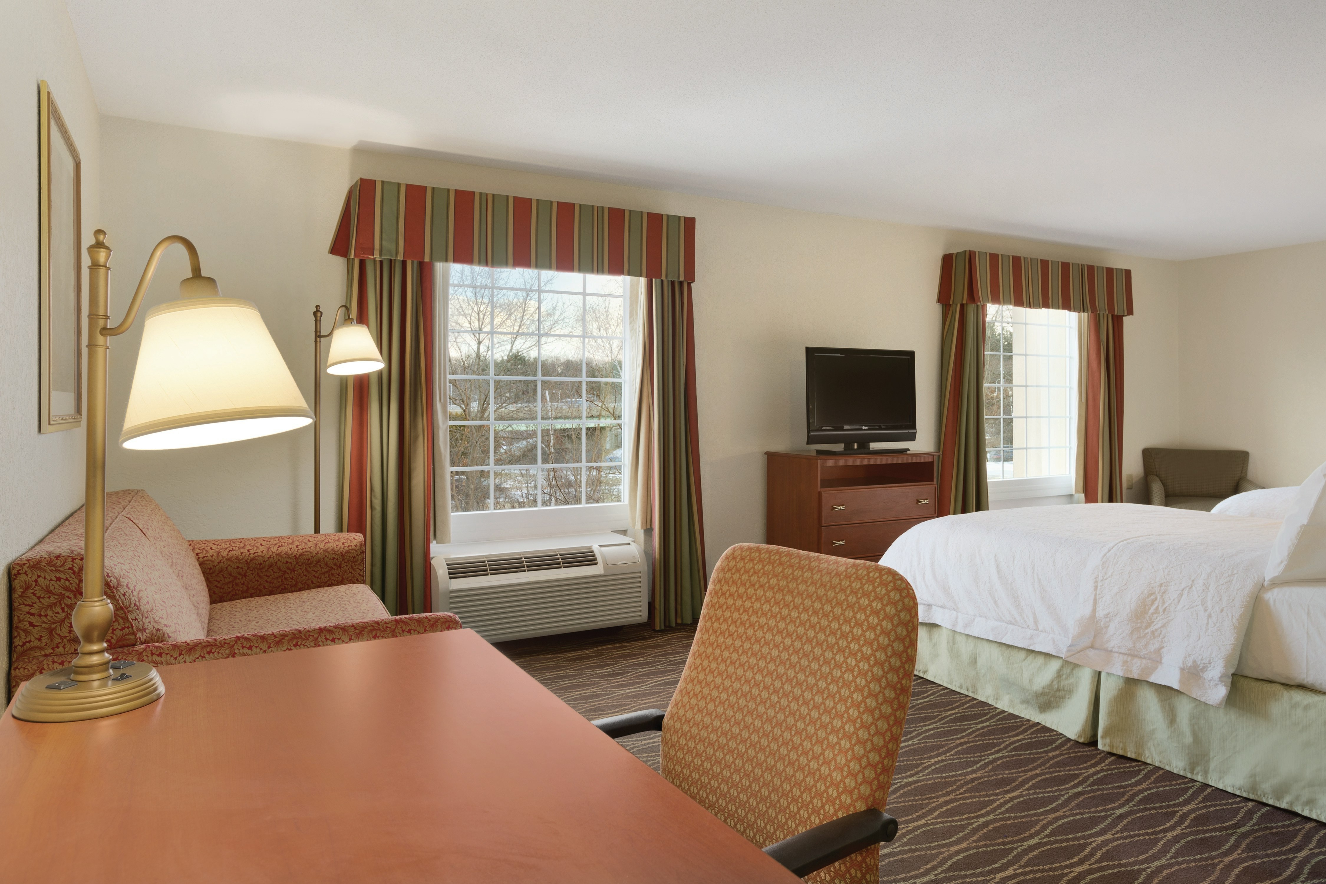 غرفة بسريرين كوين لذوي الإعاقة، Hampton Inn & Suites Greenfield 3/7