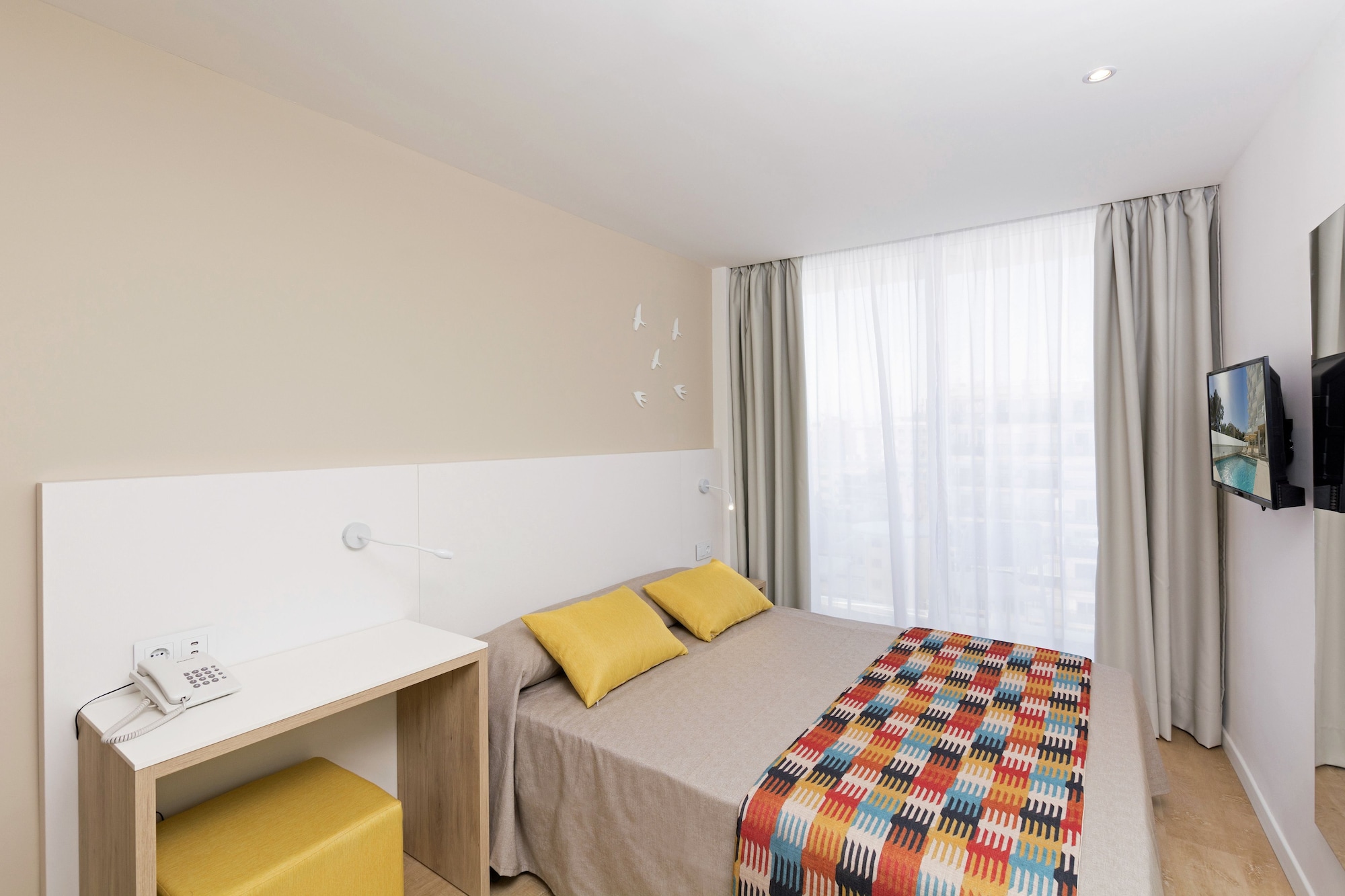 Room, Double Bed, Balcony