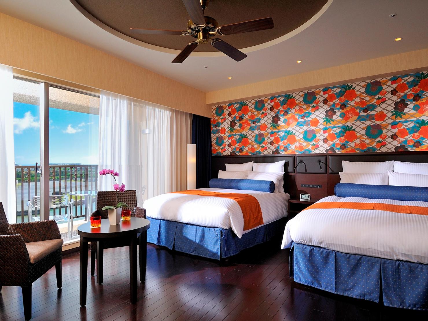 Deluxe, Twin Beds, Hot Spring Bath