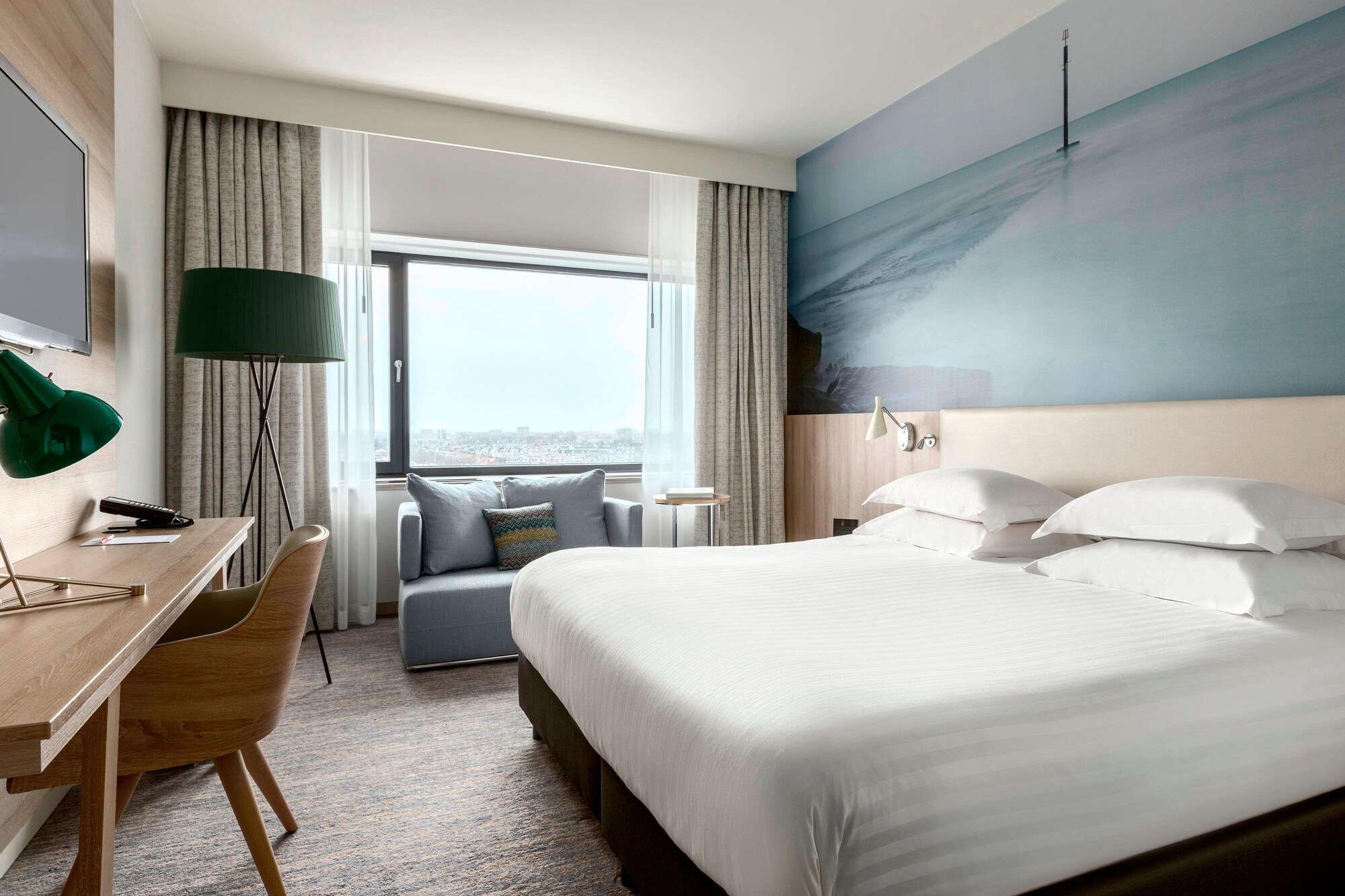 غرفة سوبيريور بسرير كينج، The Hague Marriott Hotel 2/7