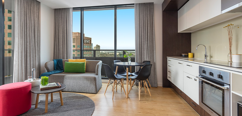Serviced Apartments Melbourne Opus 18/36