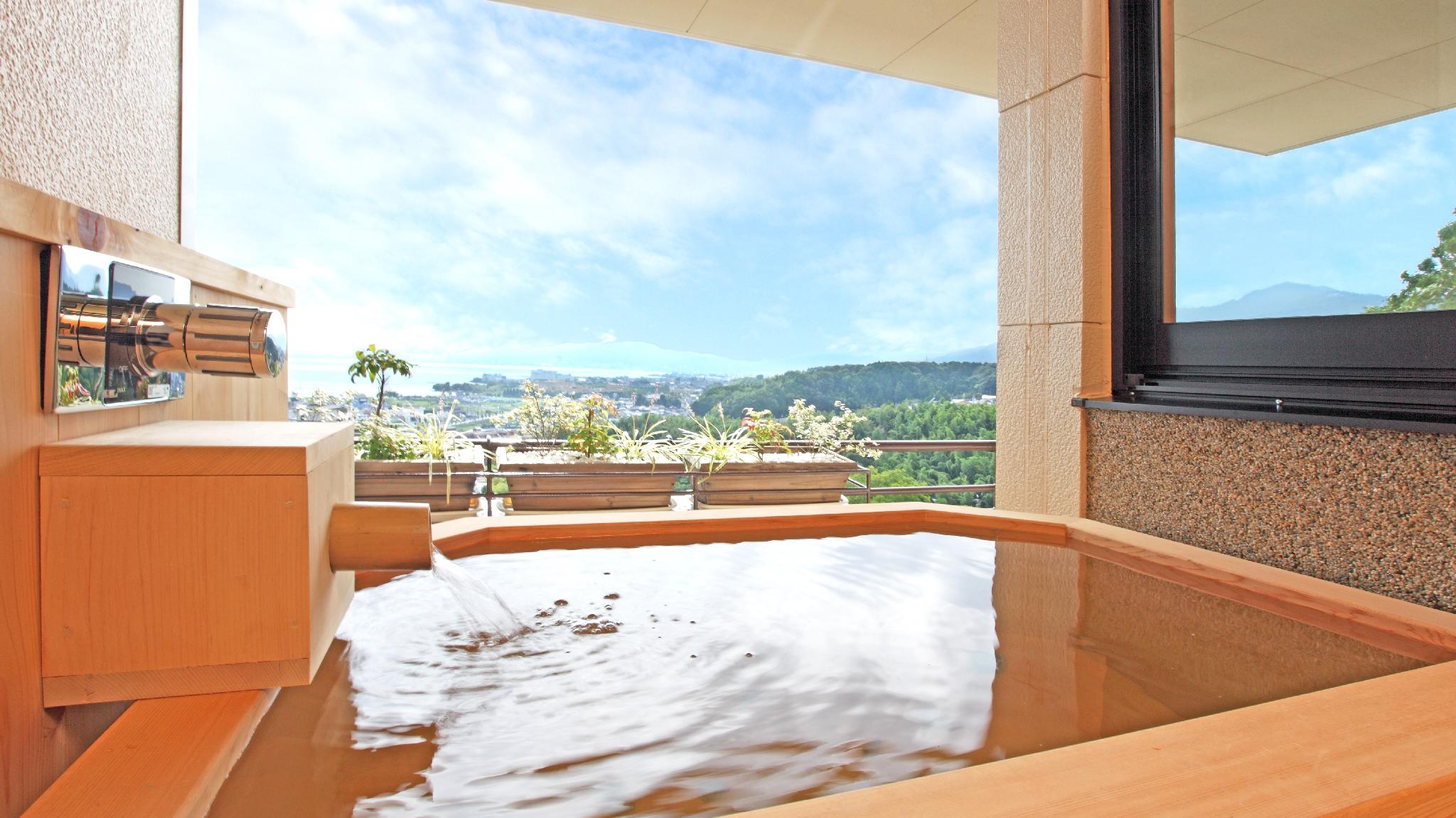 Japanese, Lake View, Outdoor Bath