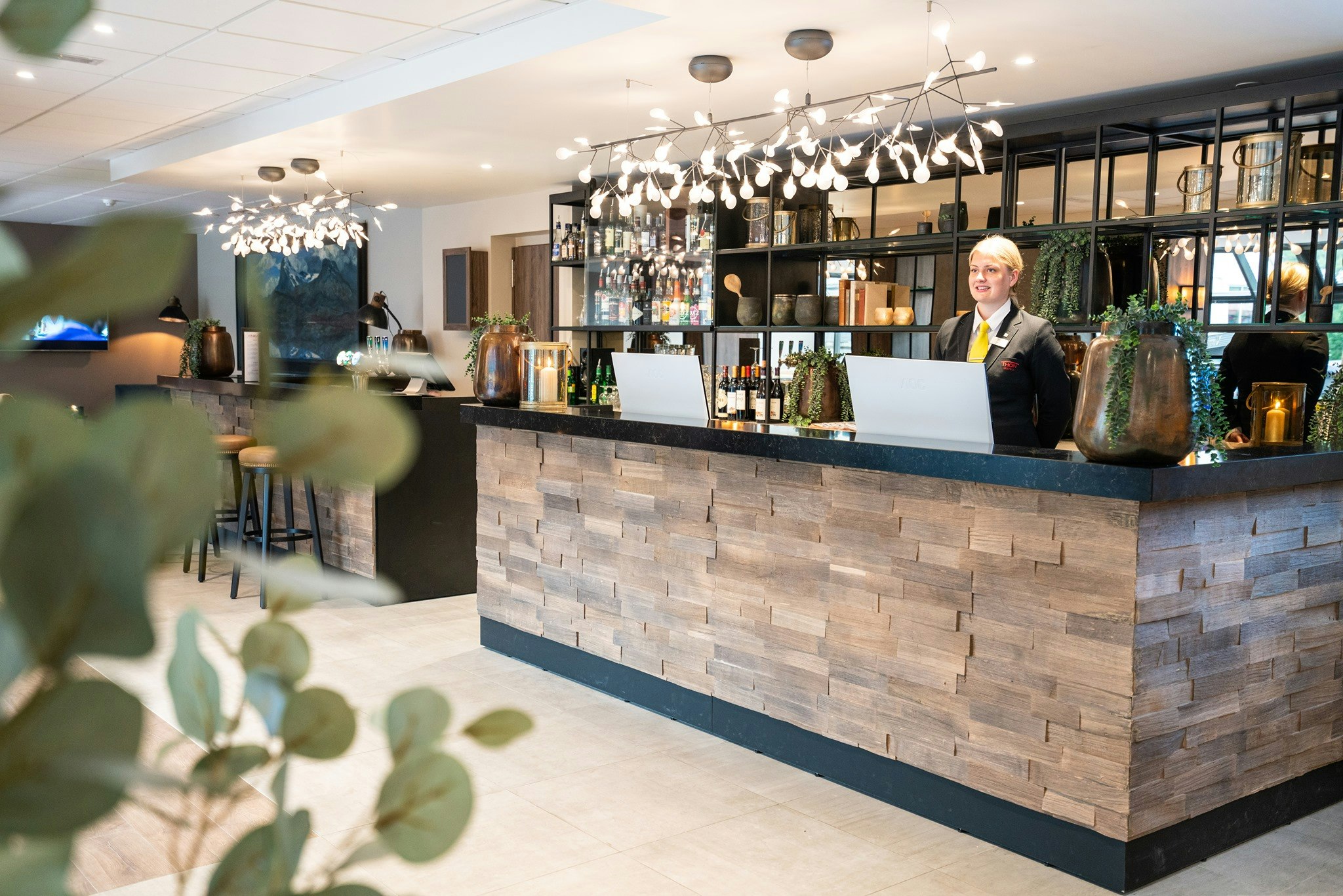 Lobby at Hotel Forde, FORDE