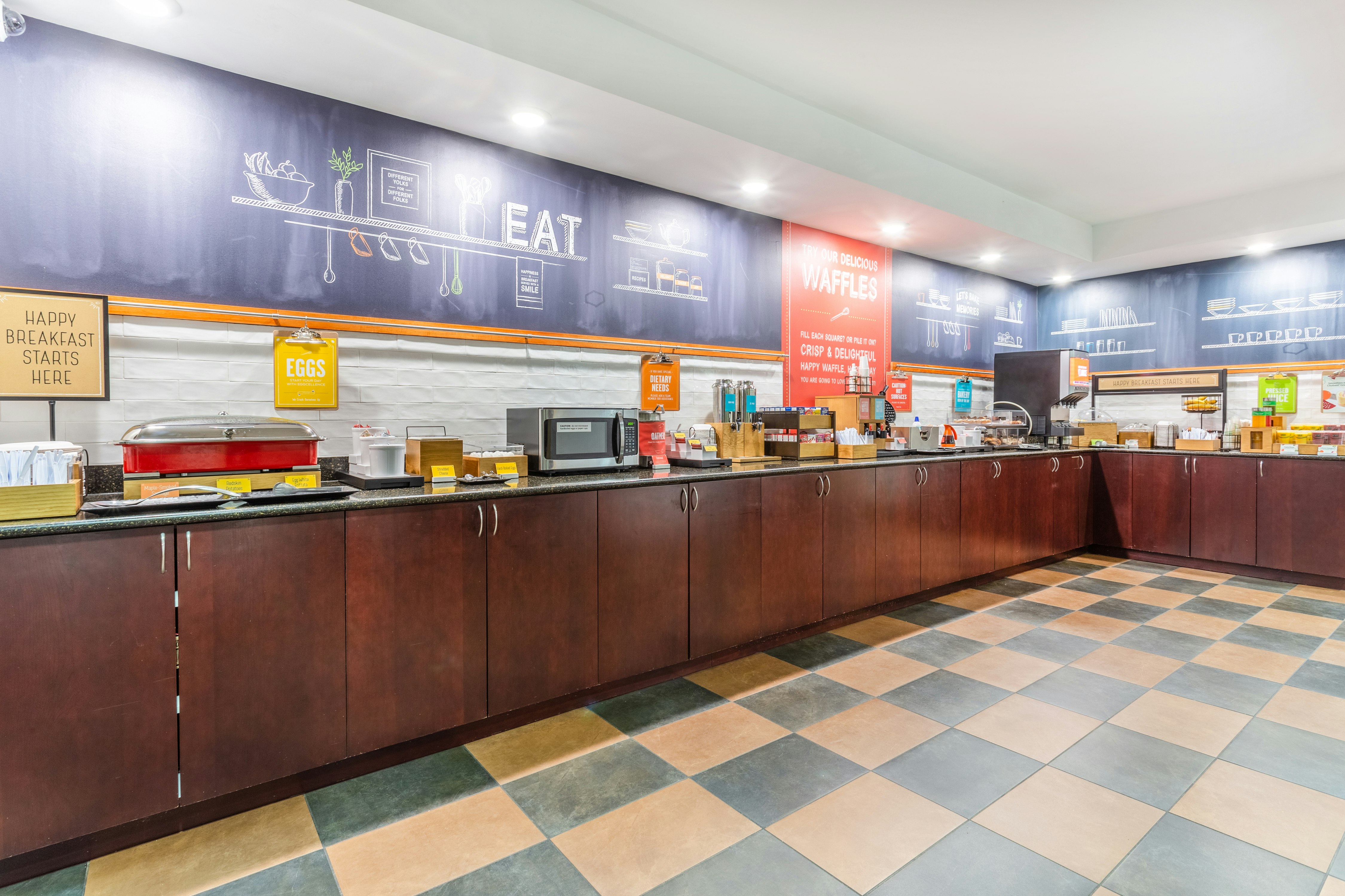 Lobby at Hampton Inn Cedar Rapids, CEDAR RAPIDS - IA