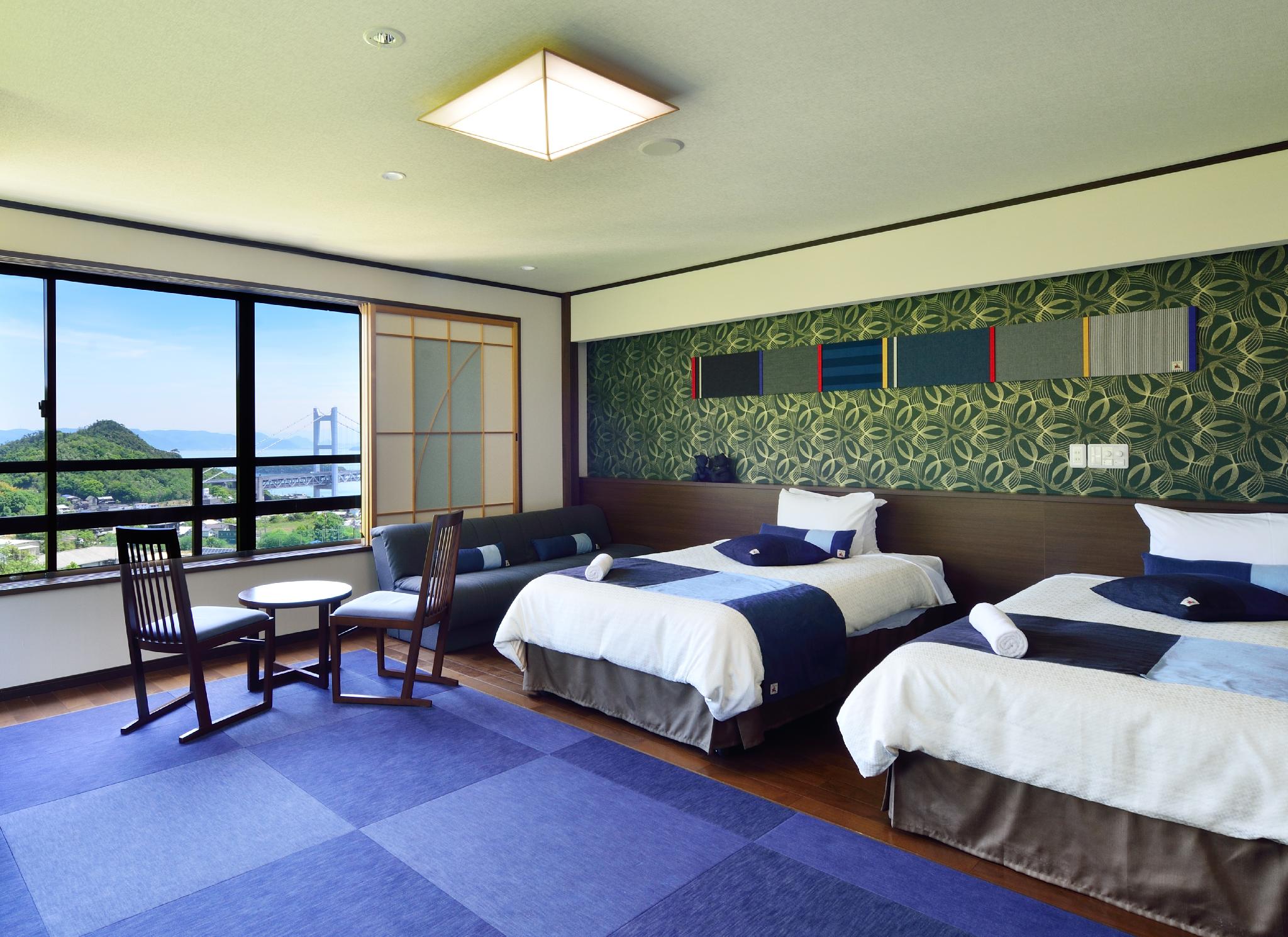 Denim, Premier, Twin Beds, Ocean View