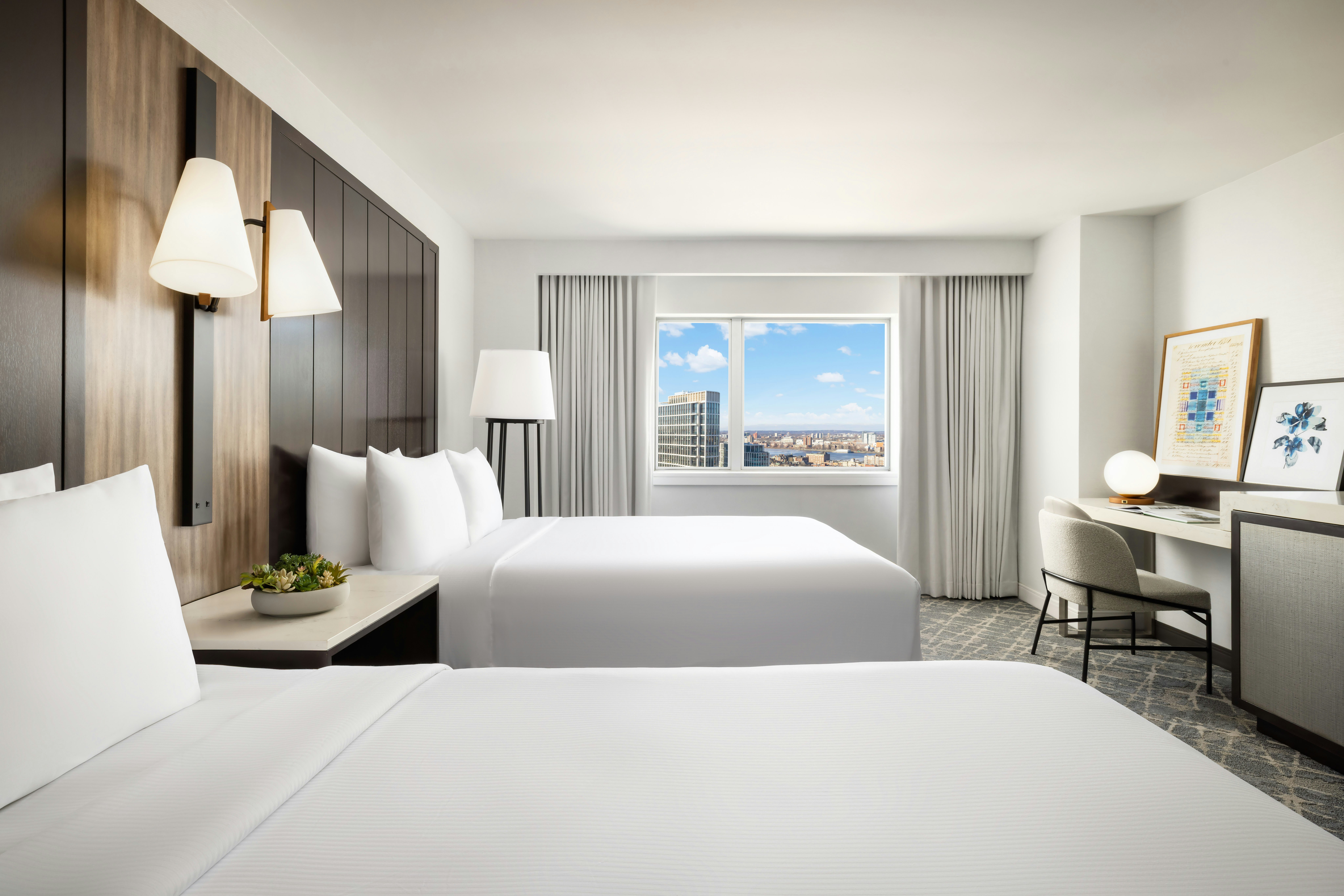 ROOM, 2 DOUBLE BEDS, RIVER VIEW, HIGH FLOOR