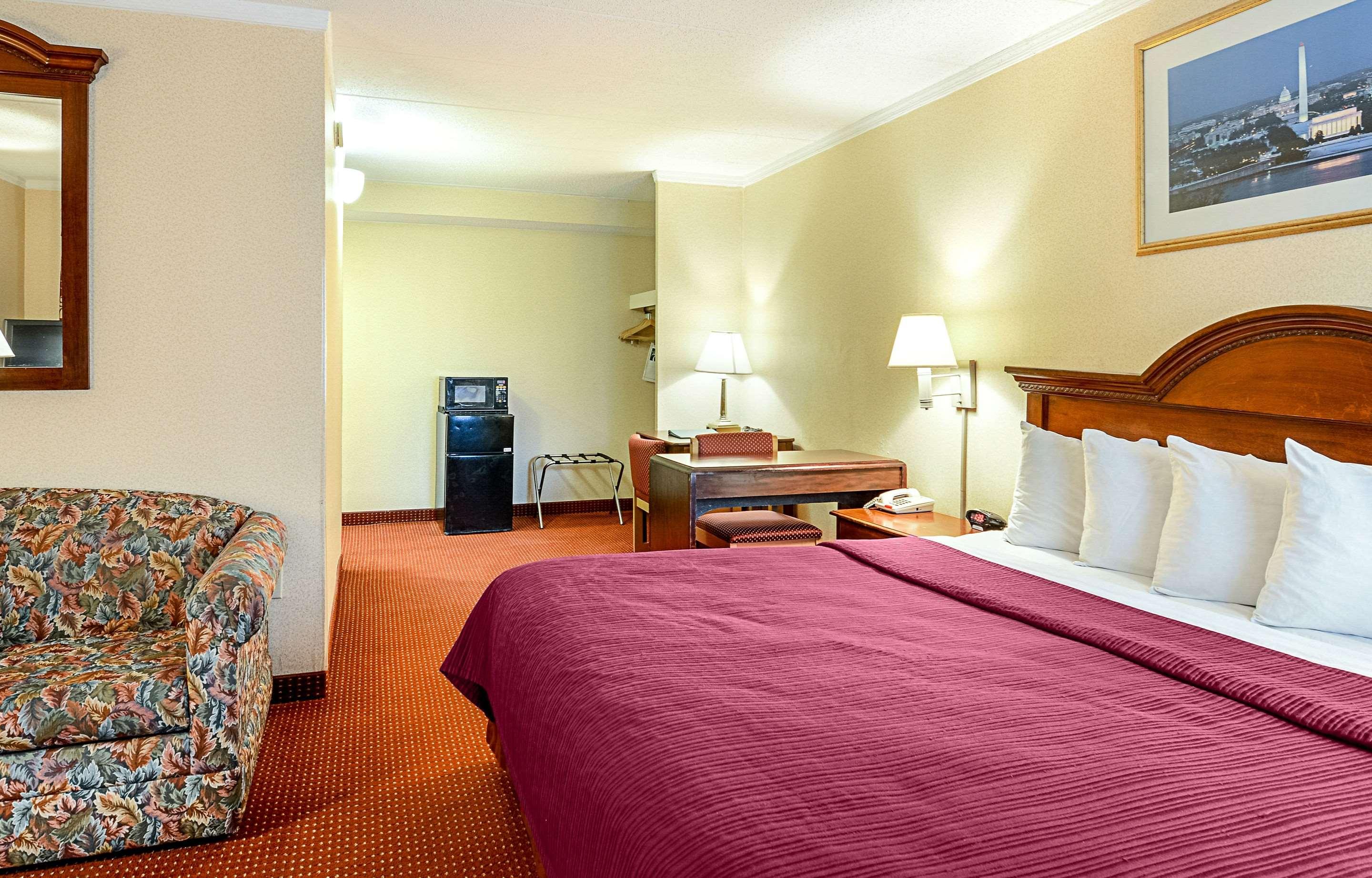 غرفة بسرير كينج، Quality Inn Mount Vernon 3/5
