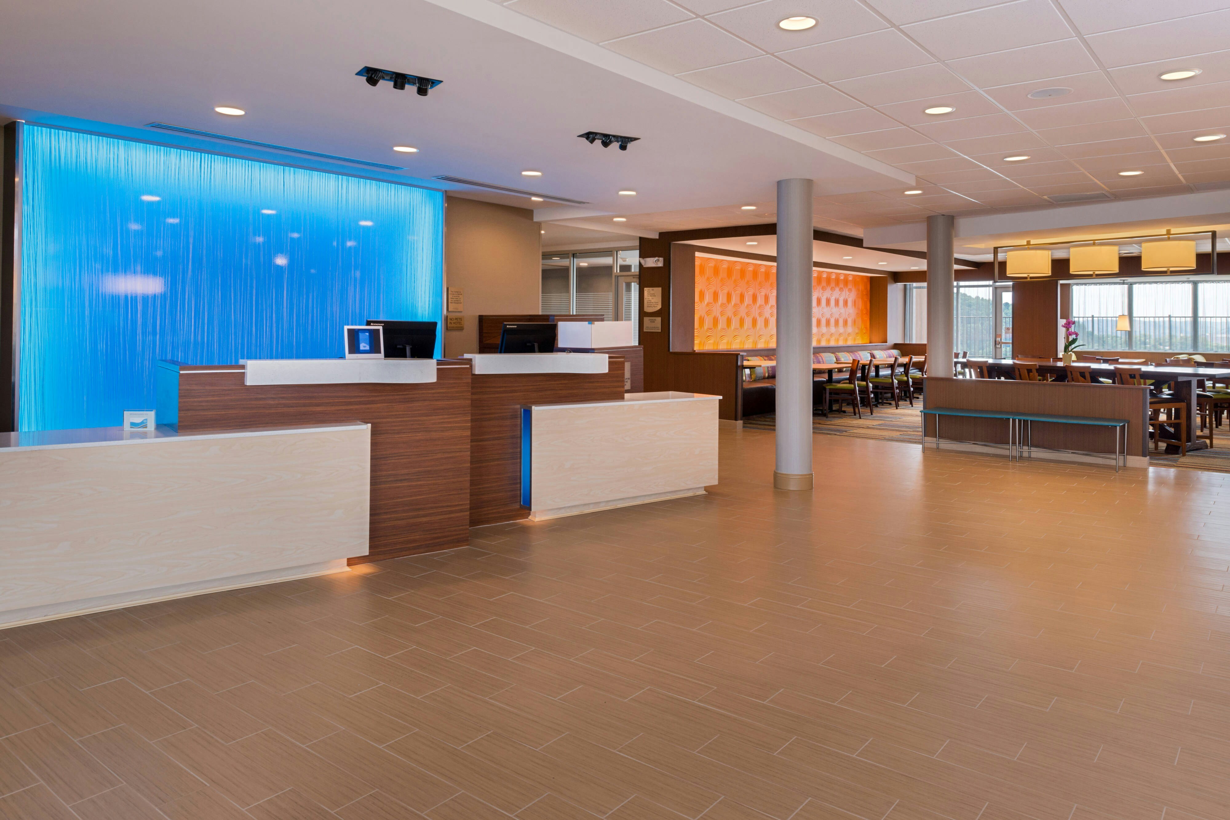Lobby at Fairfield Inn And Suites By Marriott Huntington, HUNTINGTON - WV