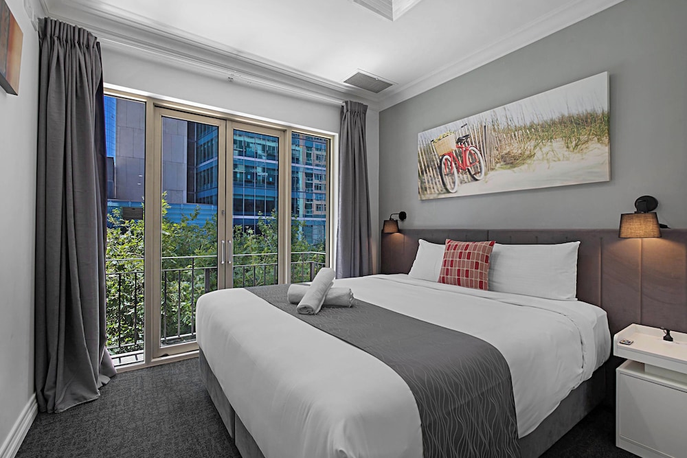 شقة بريميوم بسرير كينج بغرفة نوم واحدة، Comfort Apartments Melbourne Central 2/6