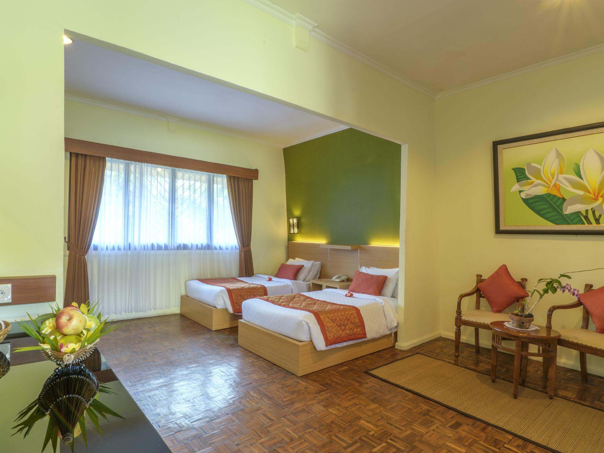 فيلا عائلية بسرير مزدوج وسريرين منفصلين بغرفتي نوم، Puri Dewa Bharata Hotel and Villas 2/2