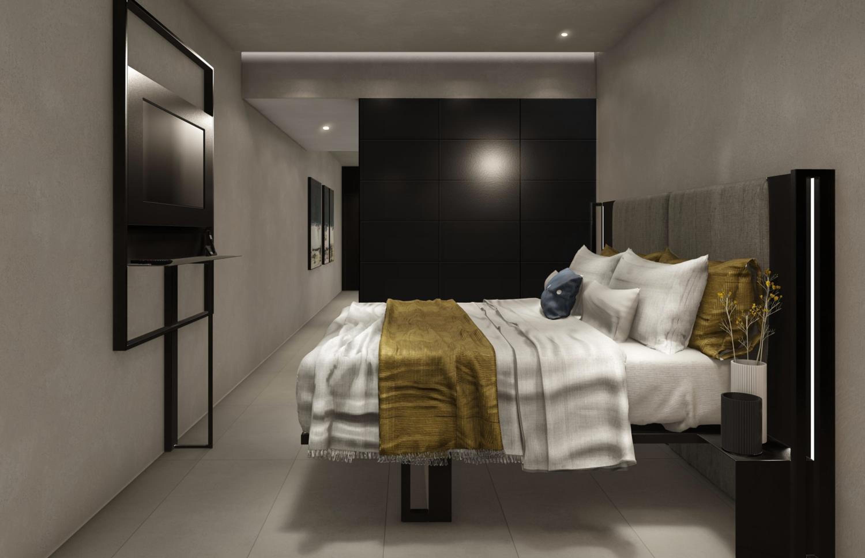 ROOM, DOUBLE BED