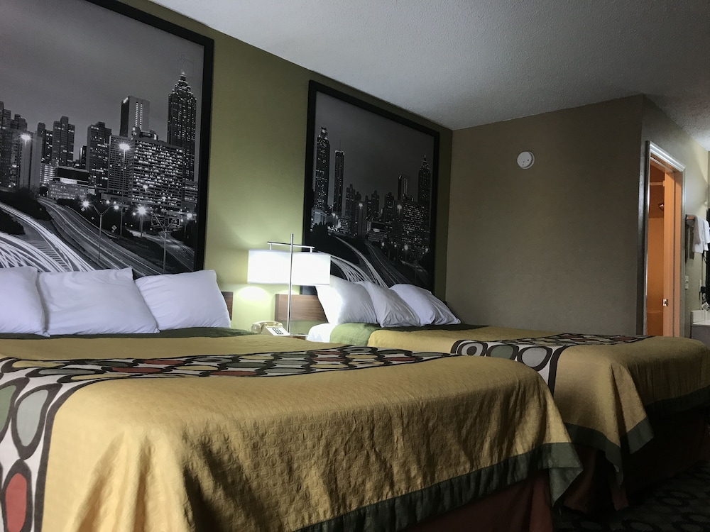 غرفة بسريرين مزدوجين، Super 8 By Wyndham Ashburn 4/7