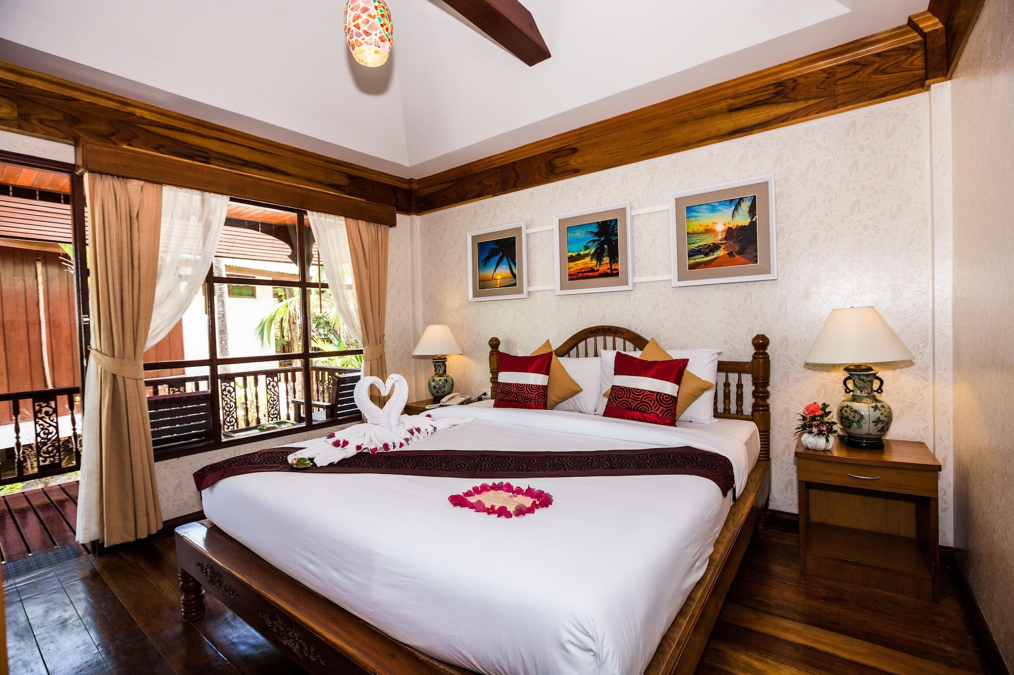 Bungalow, Double Bed, Garden Area