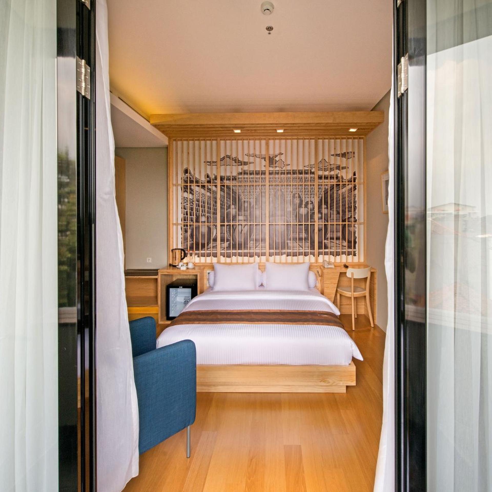 غرفة ديلوكس بسرير مزدوج بشرفة، Tama Boutique Hotel 5/10