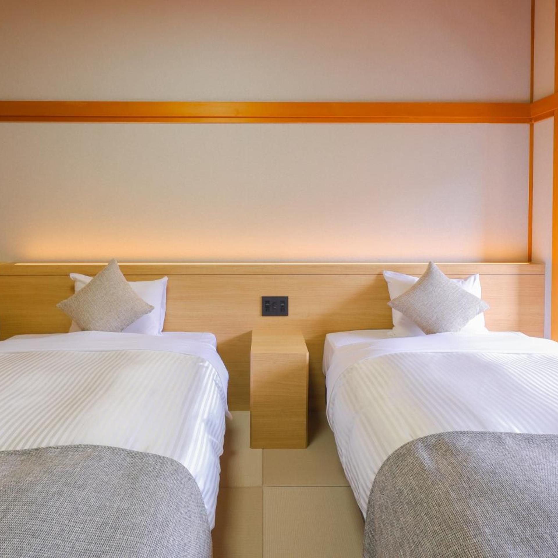 Interior, Japanese, Superior, Twin Beds, Indoor Bath، Hotel Kisoji 3/8