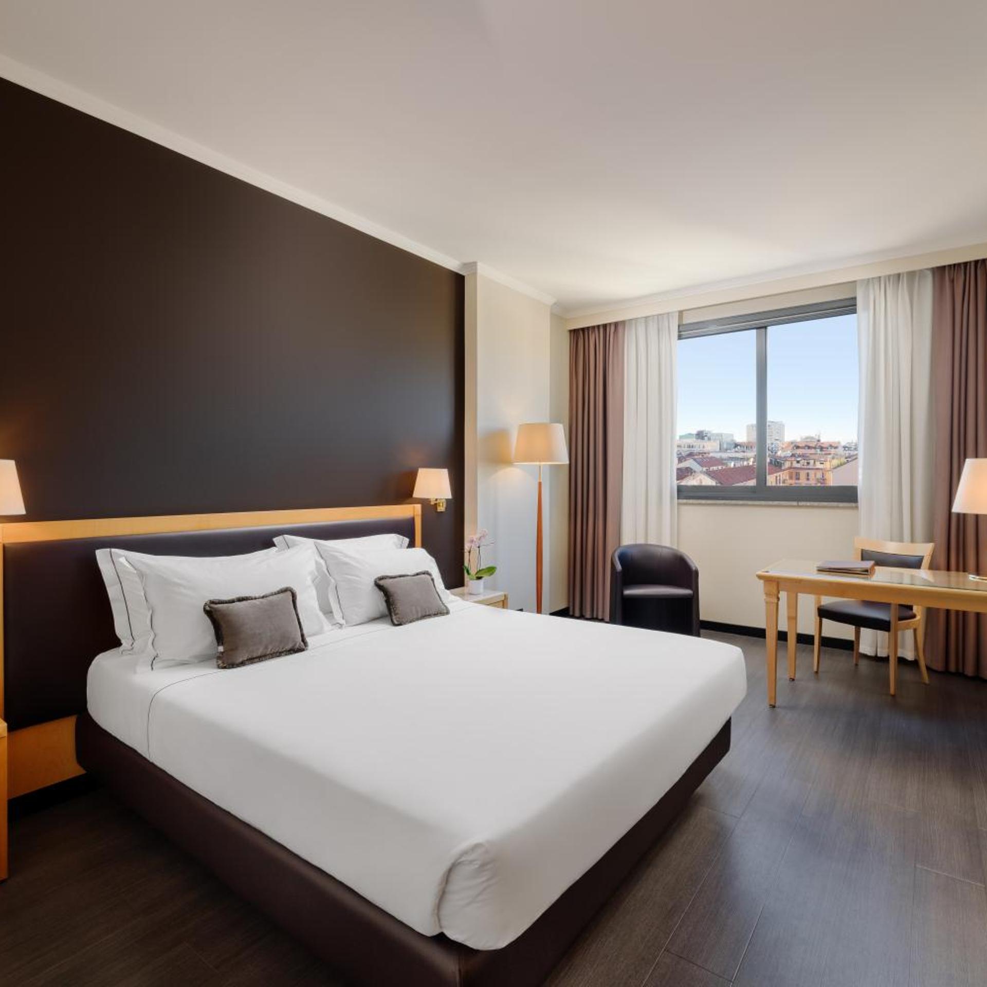 غرفة تنفيذية بسرير مزدوج أو سريرين منفصلين، City Life Hotel Poliziano 3/10