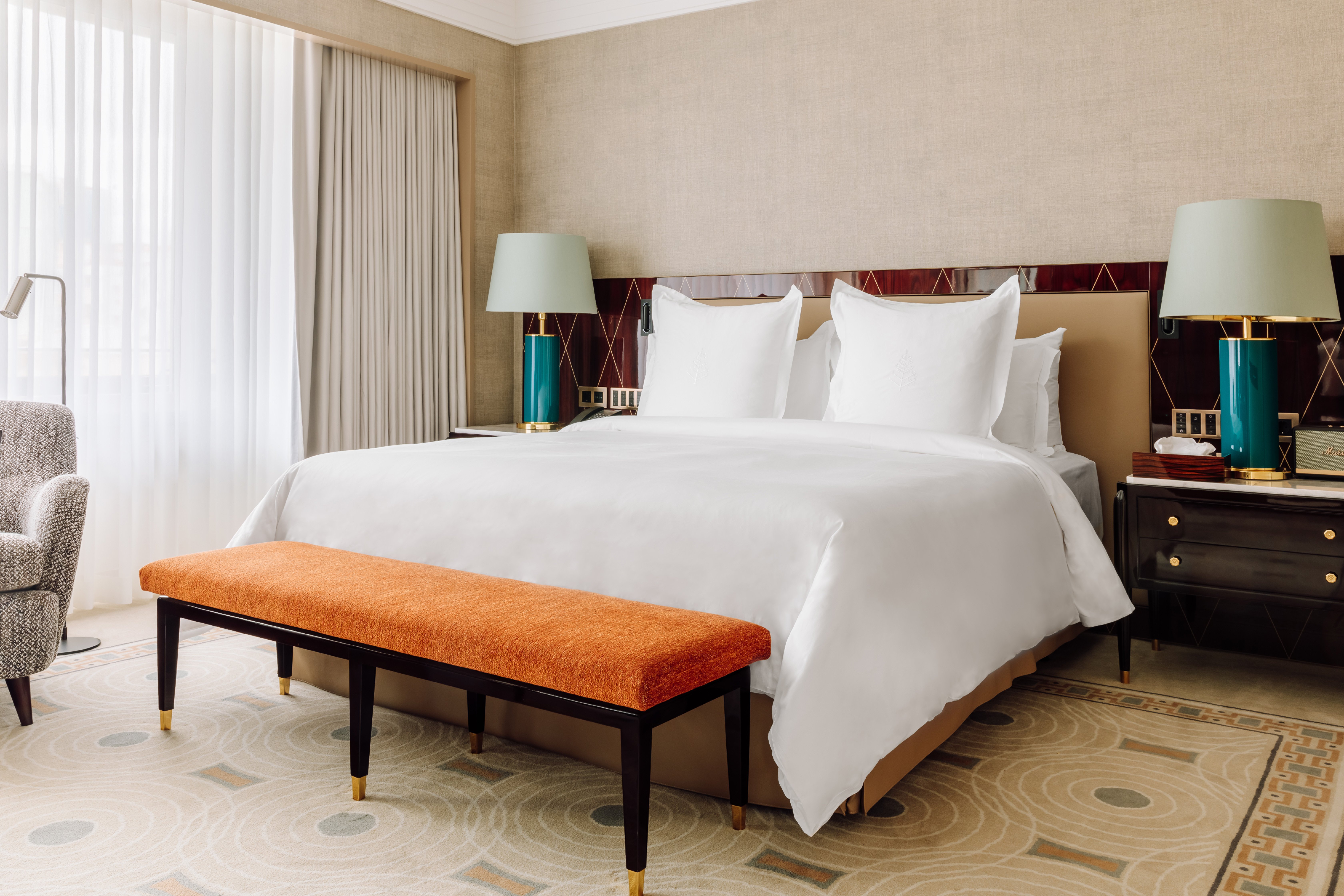 DELUXE, TWIN BEDS, CITY VIEW