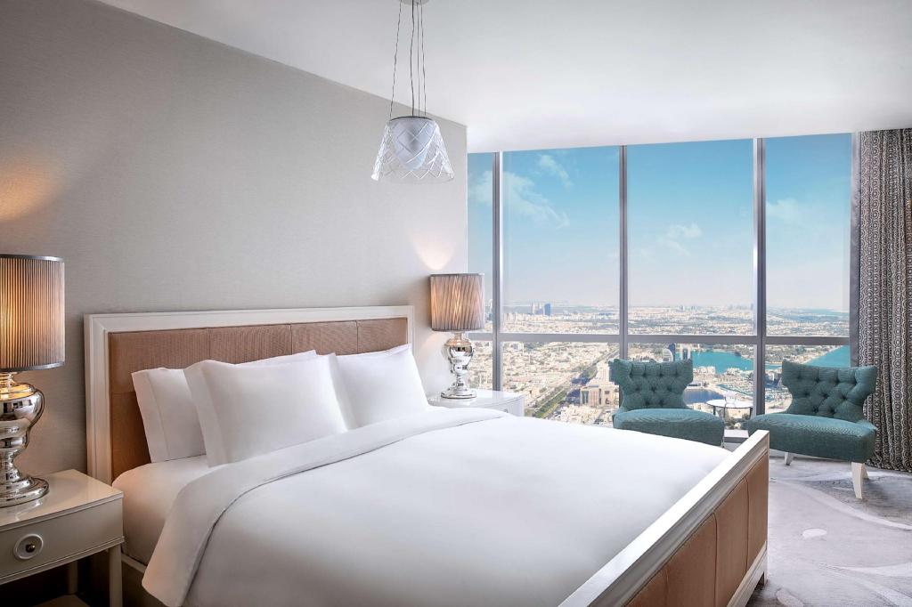Tower, Suite, 2 Double Beds, Sea View