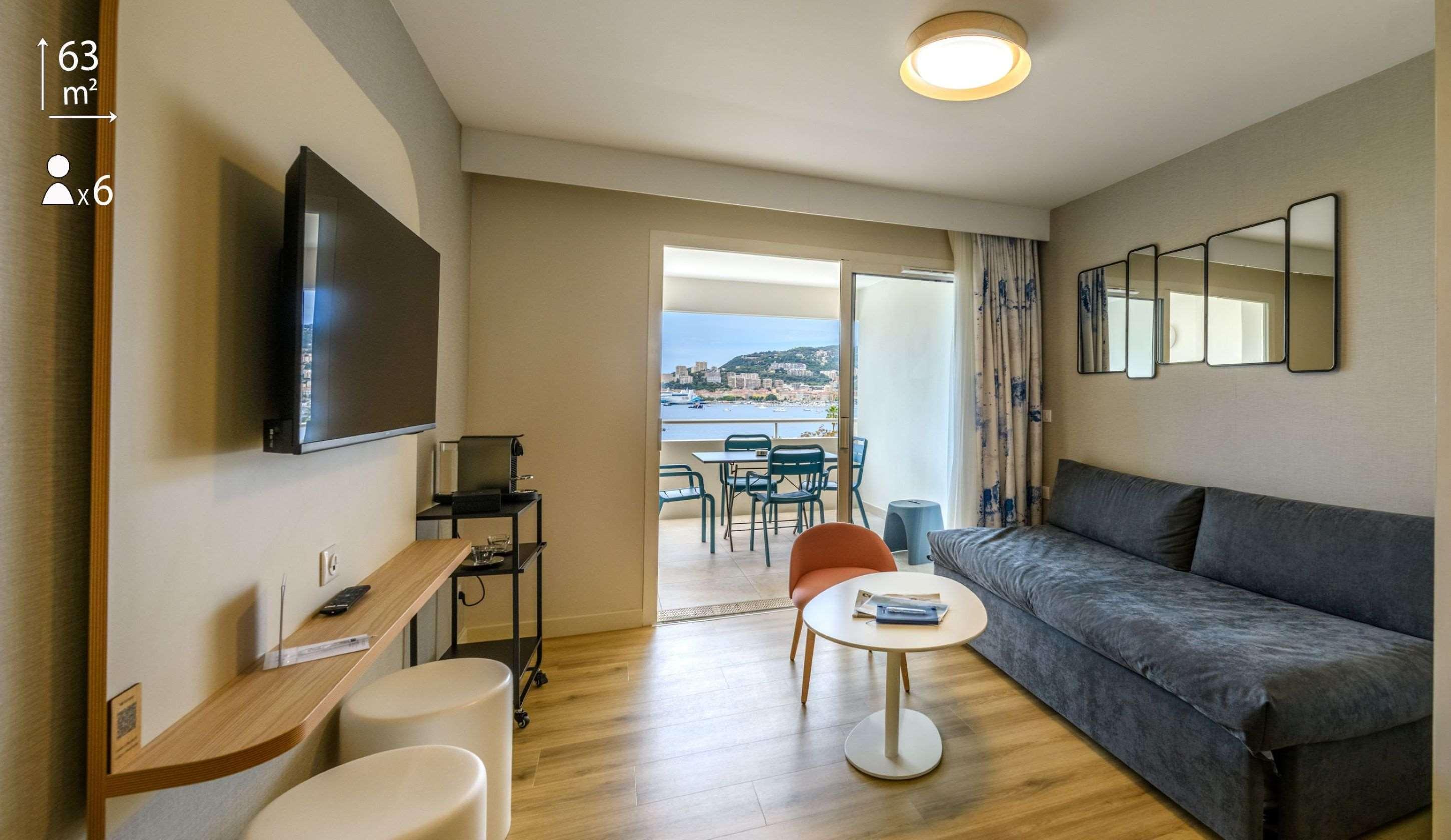 2 Bedrooms, Suite, 2 King Beds, 2 Trundle Beds, Sea View, 2 Bathrooms, Terrace