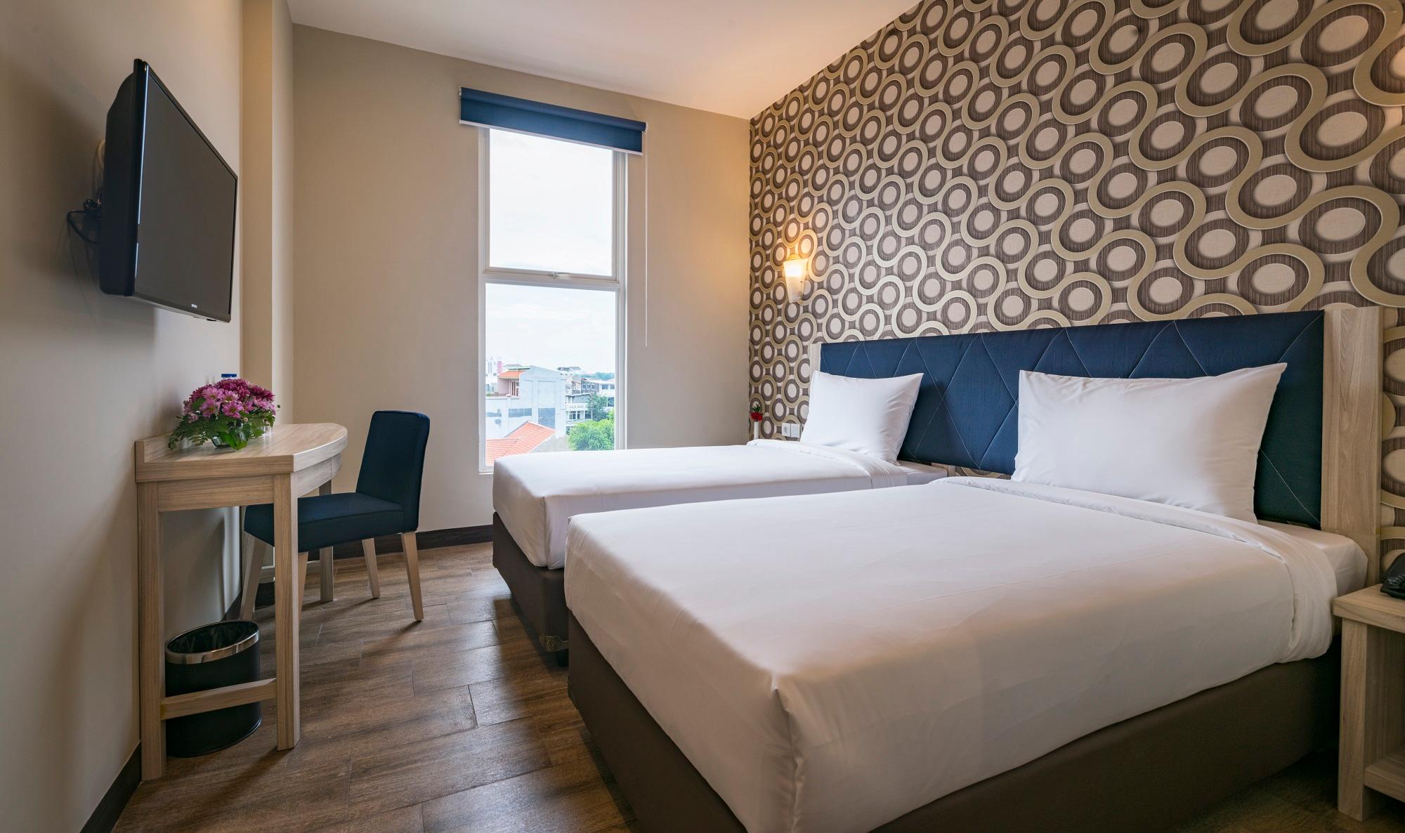 Semi Room, Deluxe, 2 Semi Double Beds