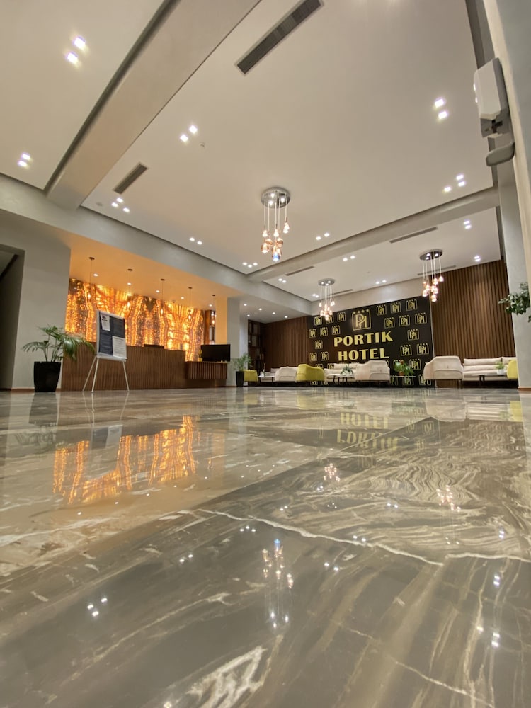 Lobby at Portik Hotel, BERAT