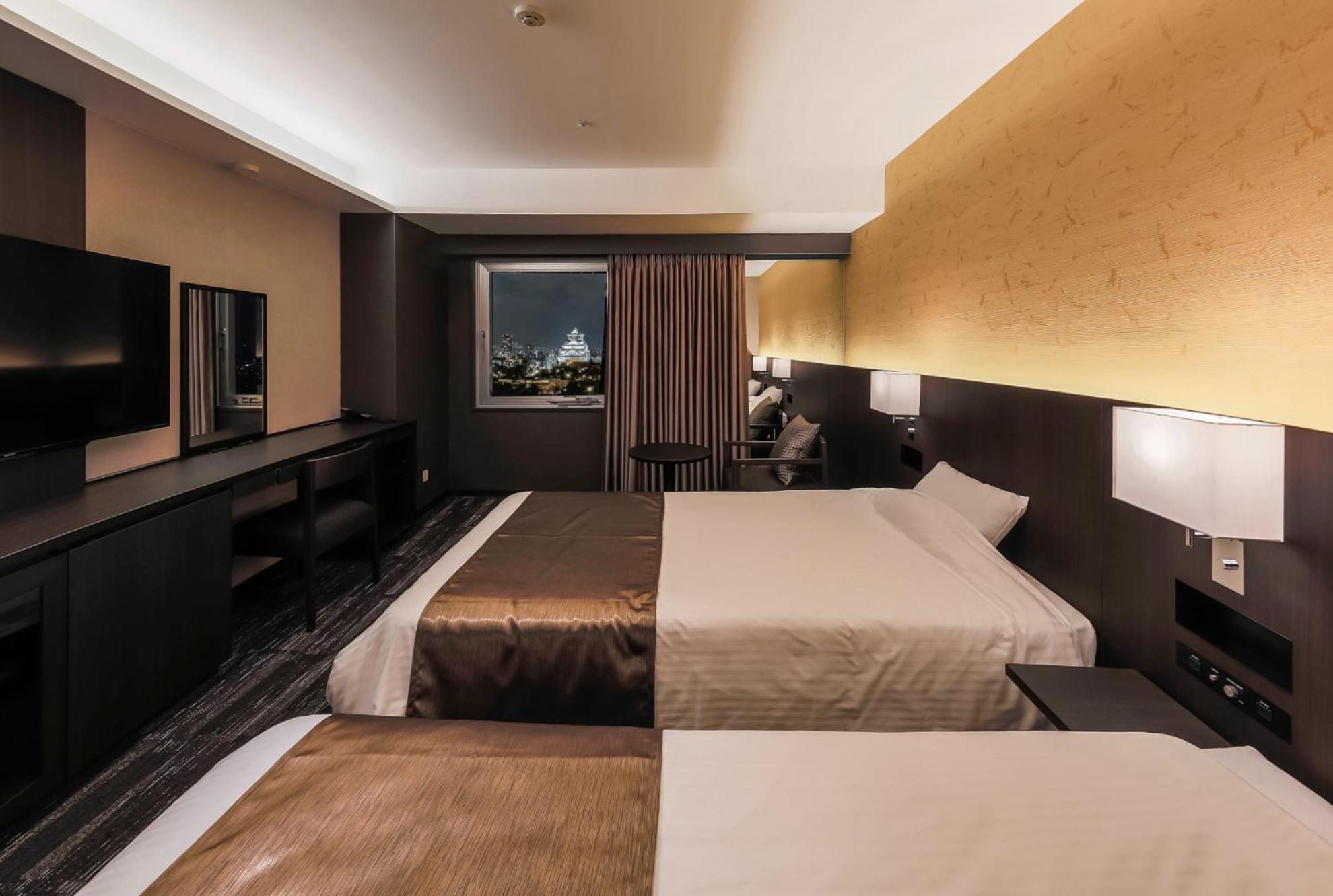 Room, Twin Beds, Castle View