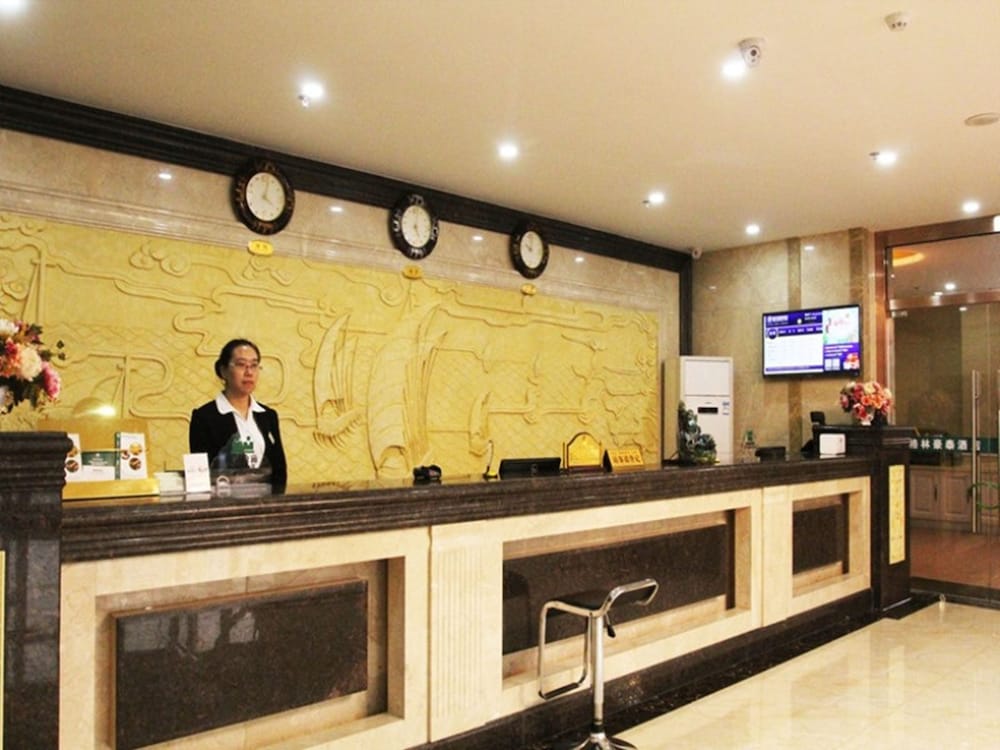 Lobby at Greentree Inn Zhangjiakou Xiahuayuan District Xinchen Road Express Hotel, ZHANGJIAKOU