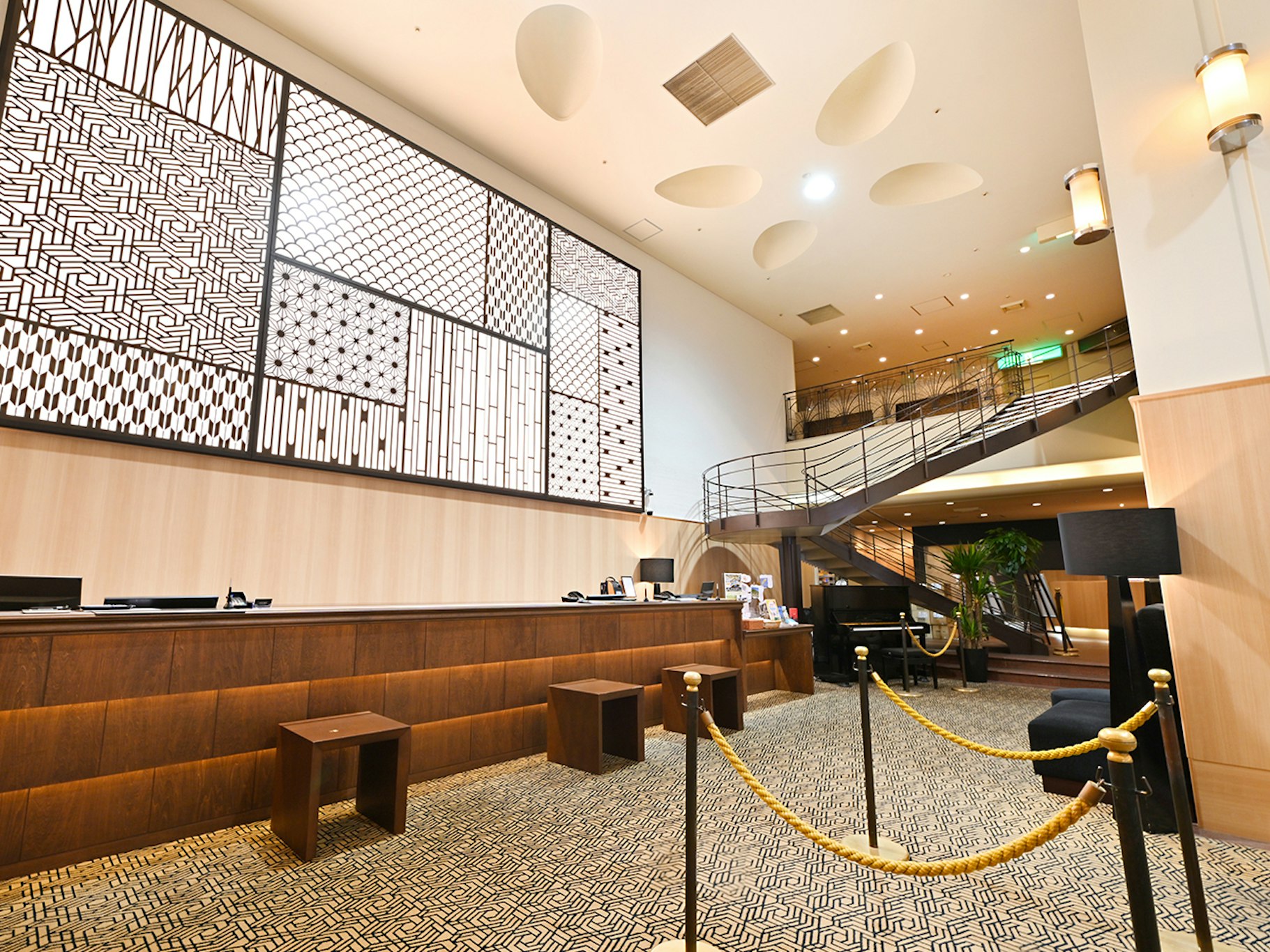 Lobby at Hotel Abest Sapporo, SAPPORO