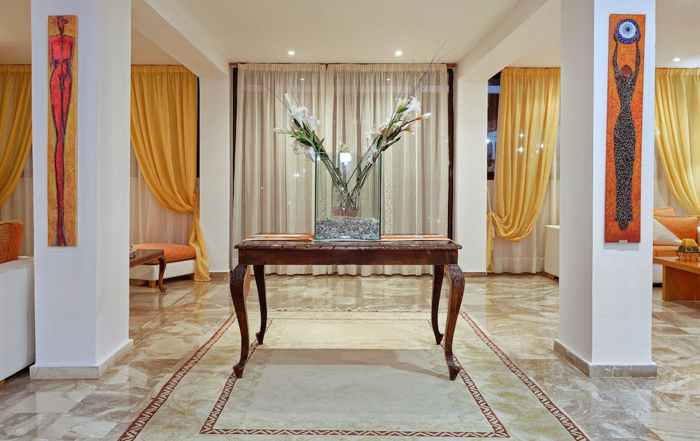 Lobby at Punta Hotel, SKIATHOS