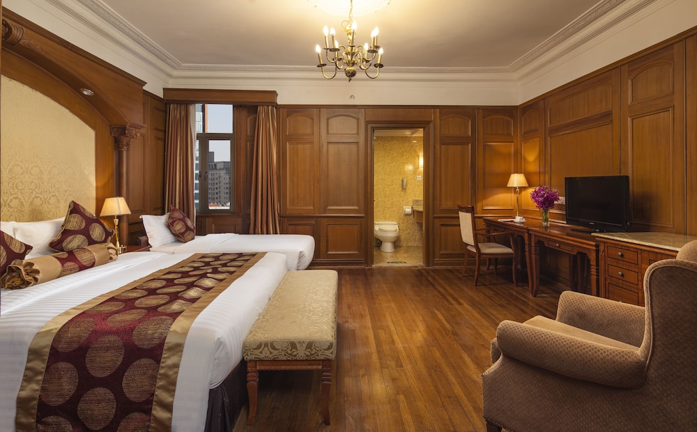 غرفة قياسية بسرير كينج، Jin Jiang Pacific Hotel Shanghai 2/2