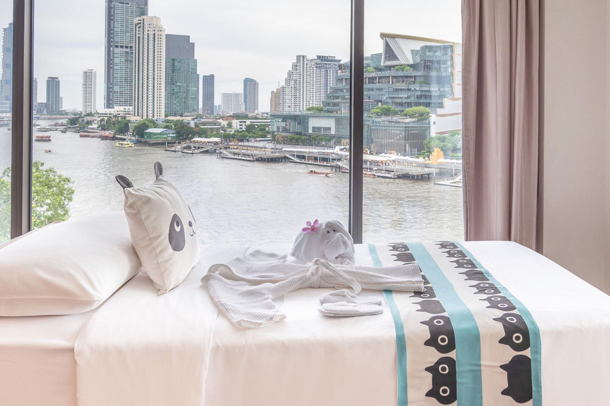جناح بسرير كينج بغرفة نوم واحدة، Royal Orchid Sheraton Riverside Hotel Bangkok 7/10