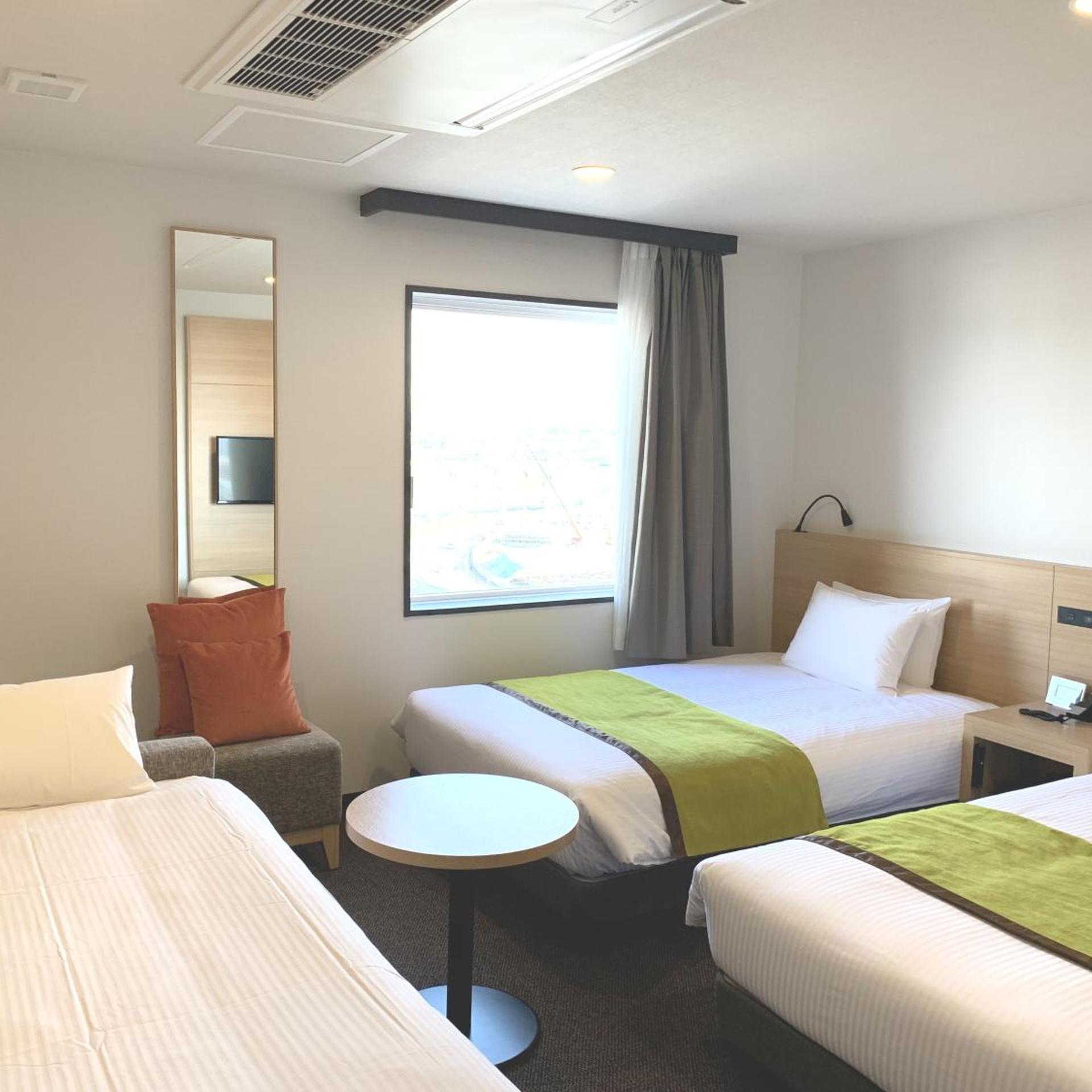 Room, Twin Beds, Ys Hotel Asahikawa Ekimae 4/6