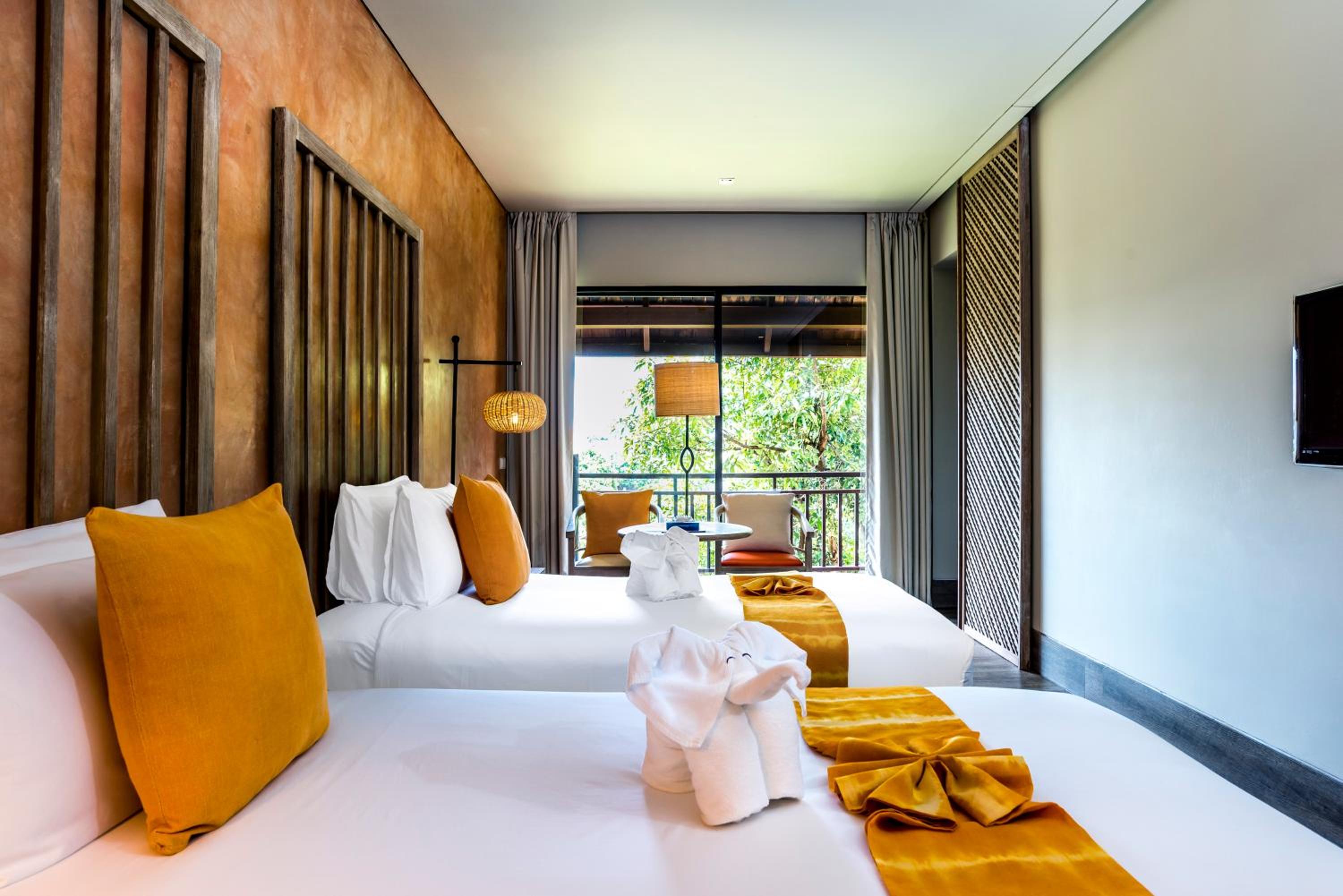 Standard, Twin Beds, Garden Side